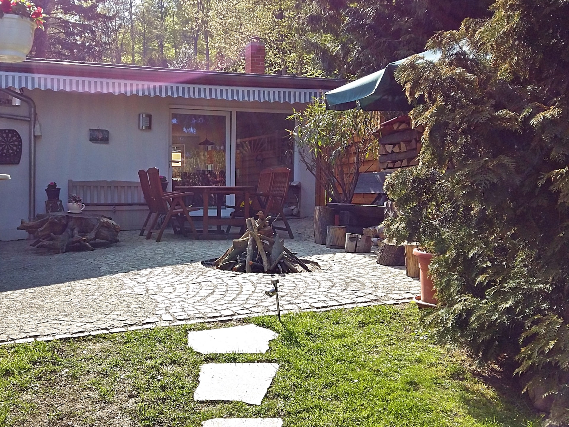 Knus bosappartement Doro in Blankenburg met privéterras - foto 1