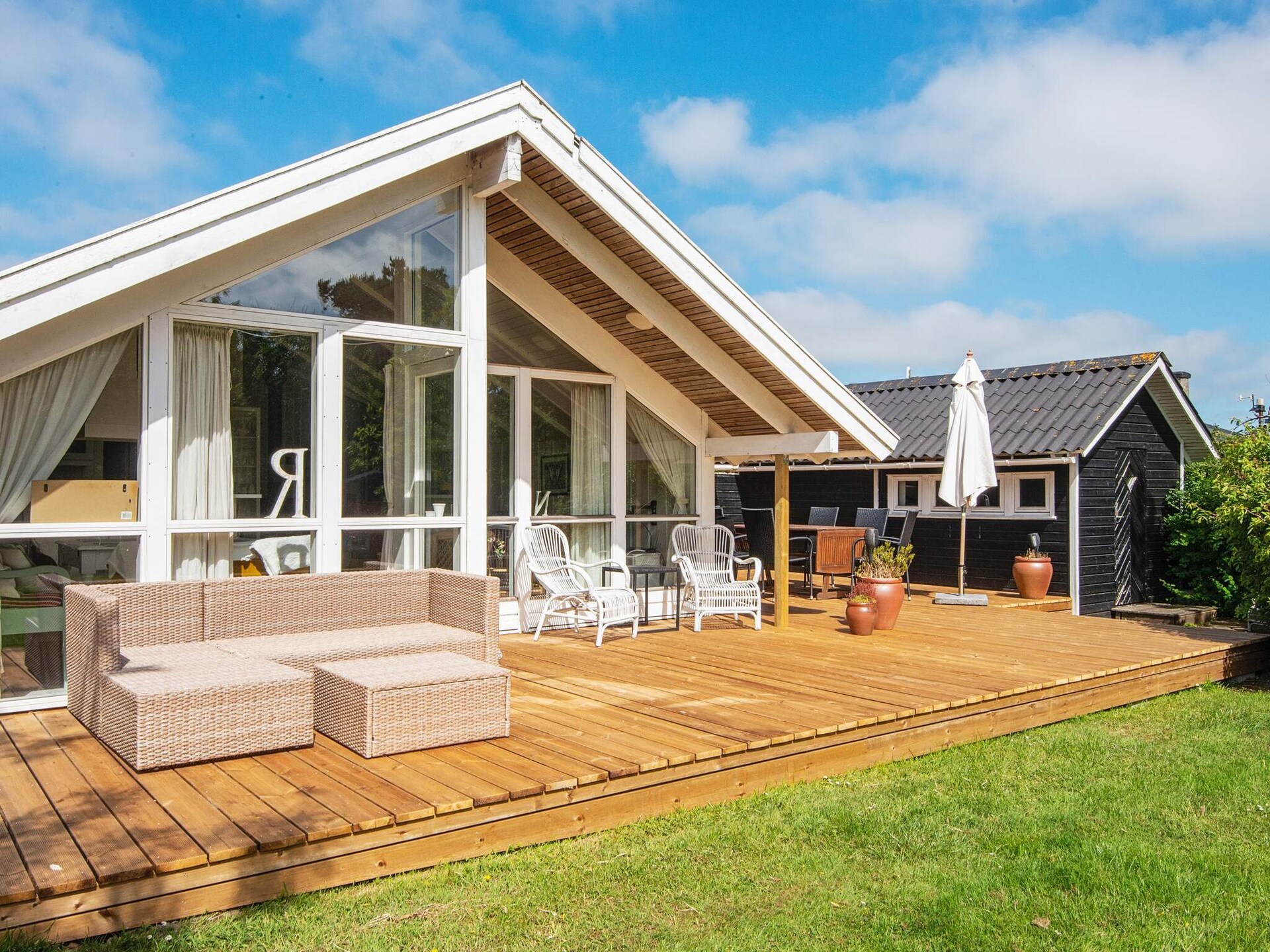 Vrijstaand vakantiehuis met sauna en whirlpool nabij fjord en strand in Bork Havn - foto 37