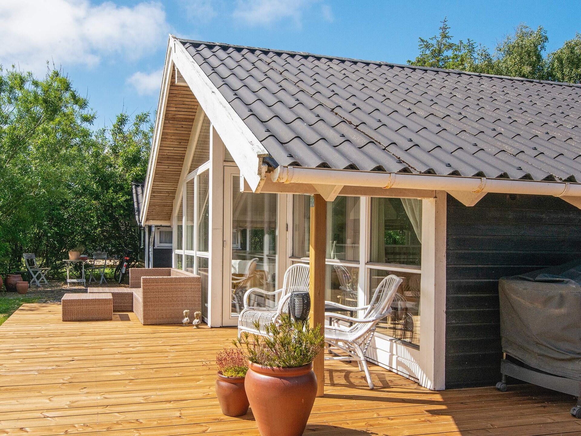 Vrijstaand vakantiehuis met sauna en whirlpool nabij fjord en strand in Bork Havn - foto 35