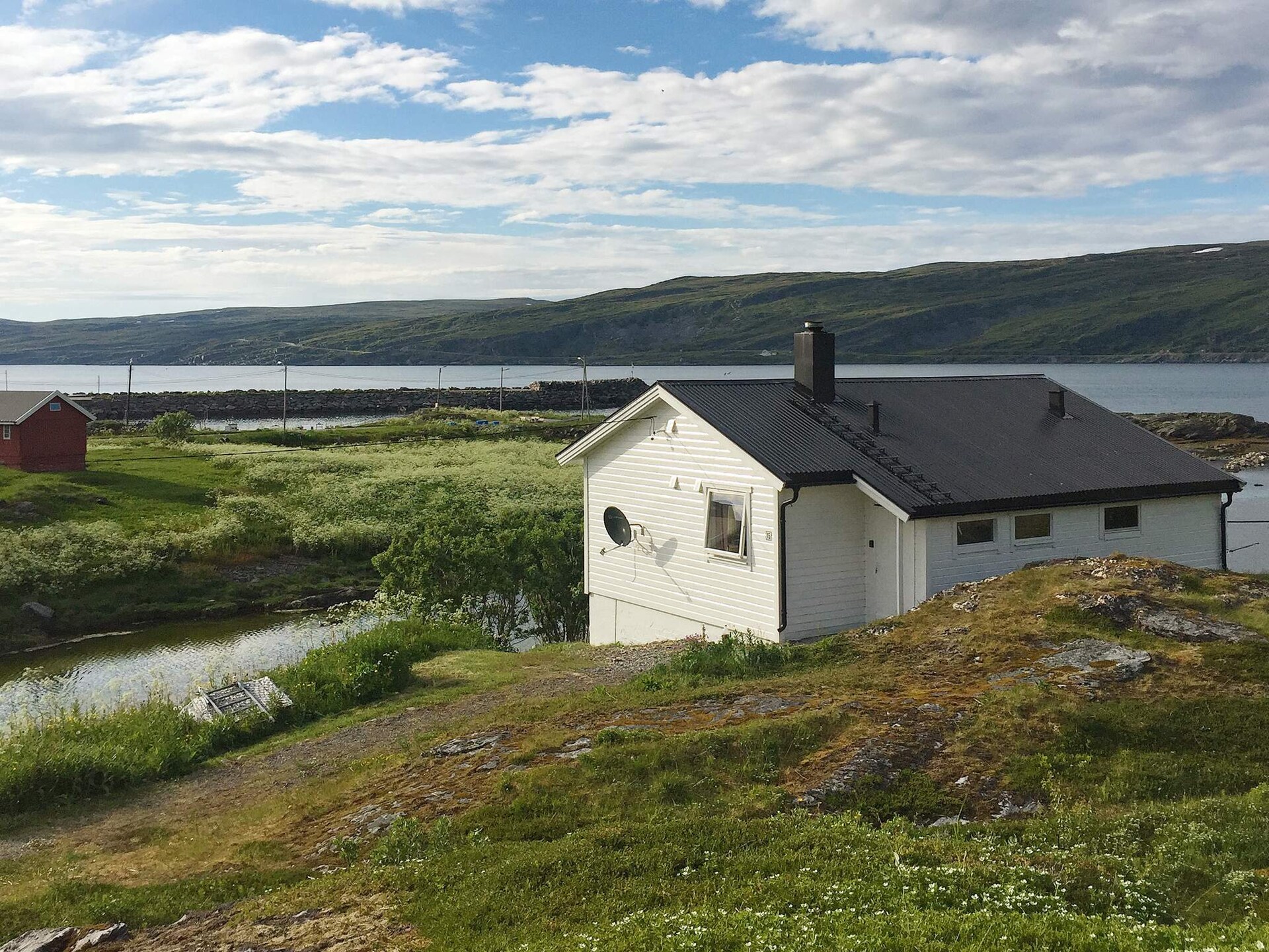 Vrijstaand vakantiehuis bij de haven van Breivikbotn met panoramisch zeezicht - foto 5
