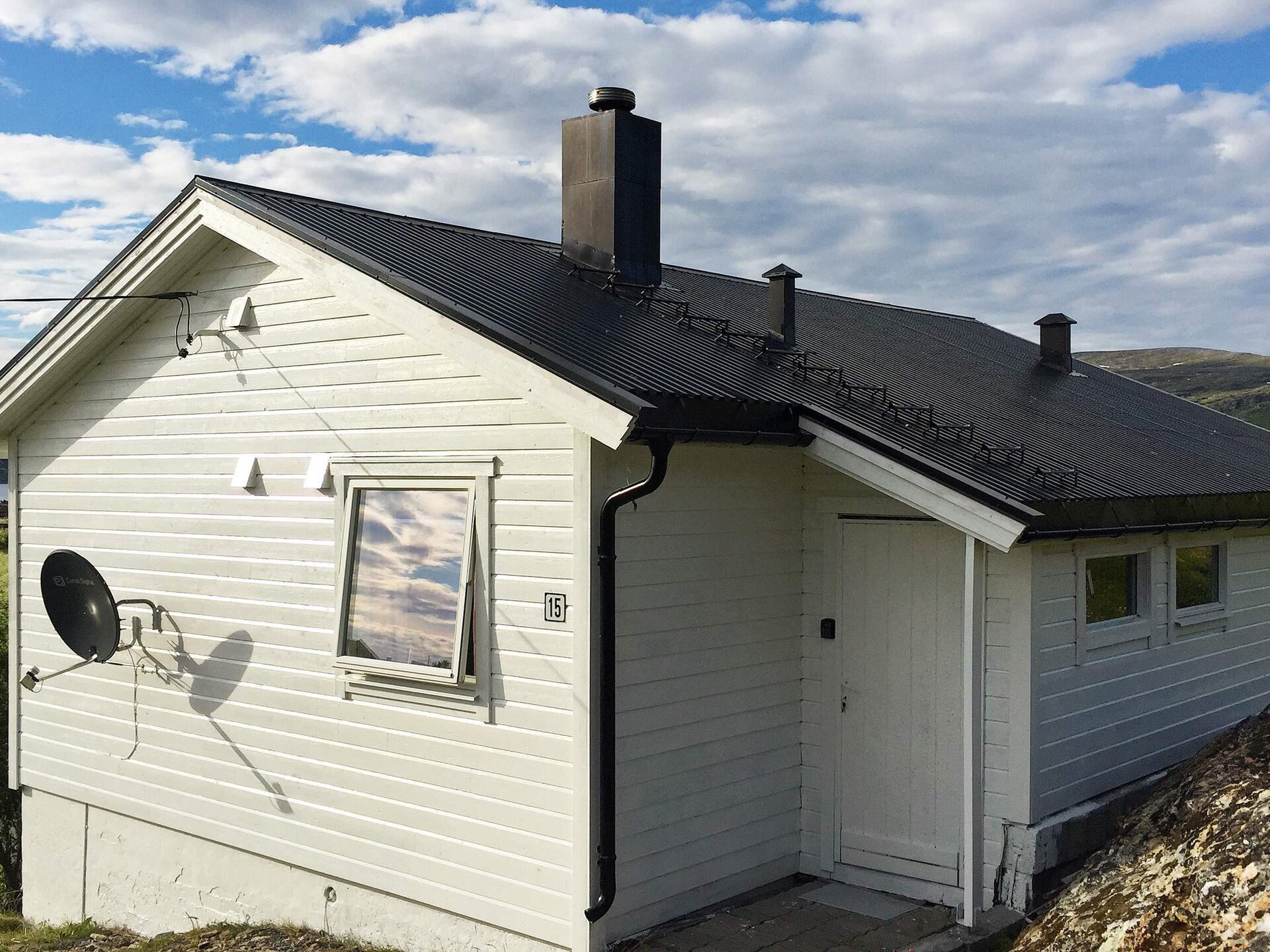 Vrijstaand vakantiehuis bij de haven van Breivikbotn met panoramisch zeezicht - foto 6