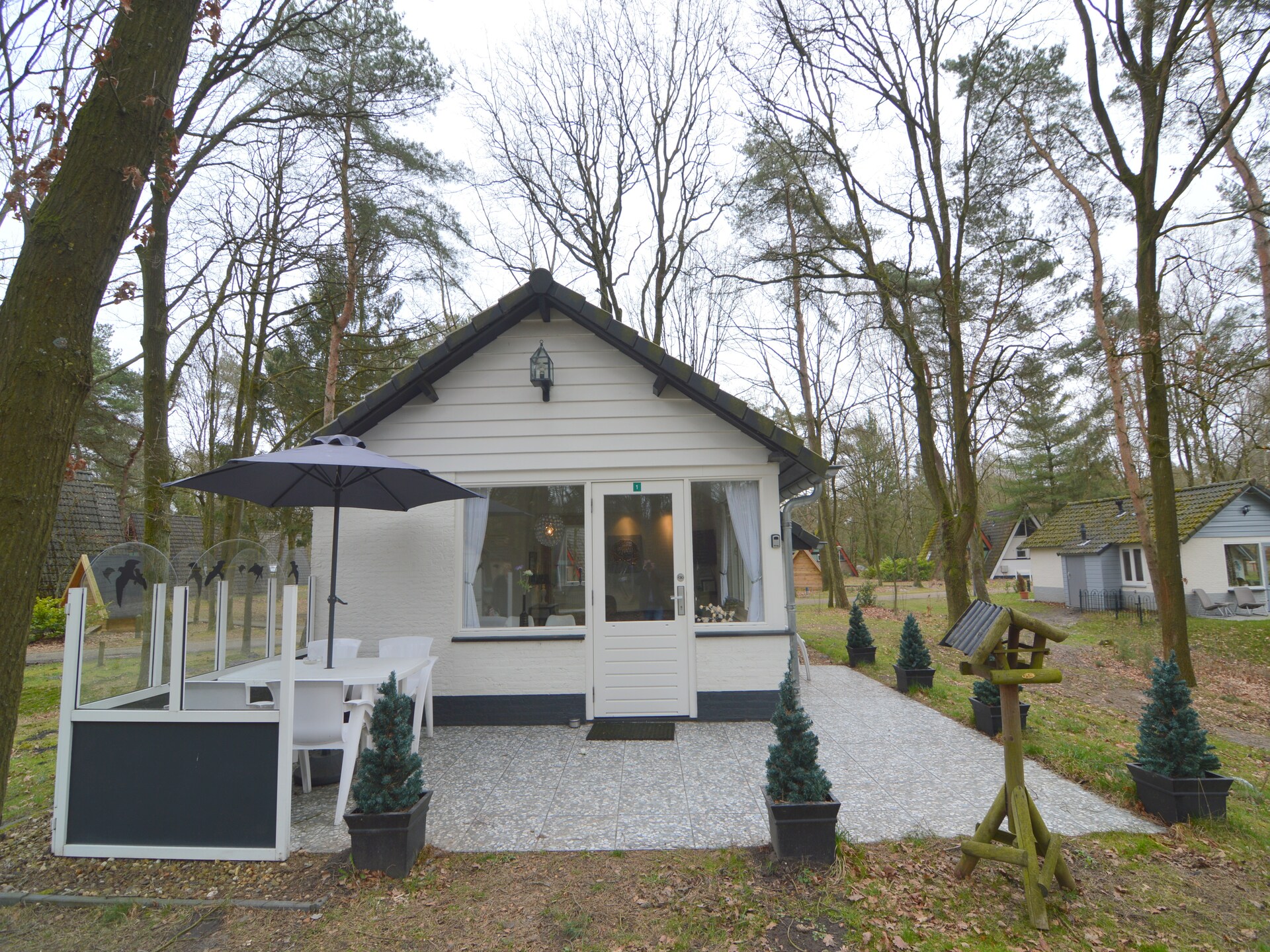 Knusse bosbungalow in Stramproy met terras aan de vijver - foto 6