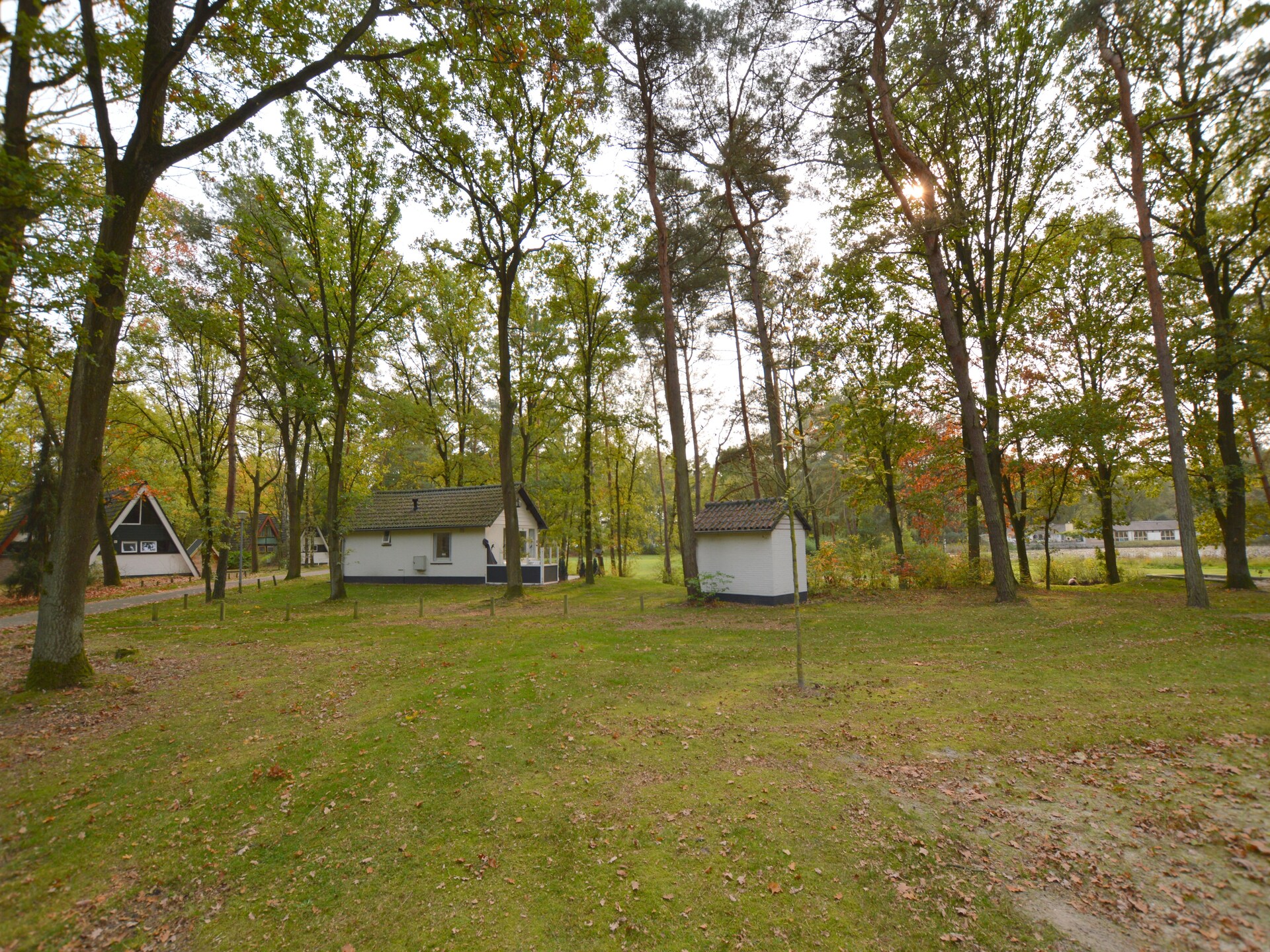 Knusse bosbungalow in Stramproy met terras aan de vijver - foto 21