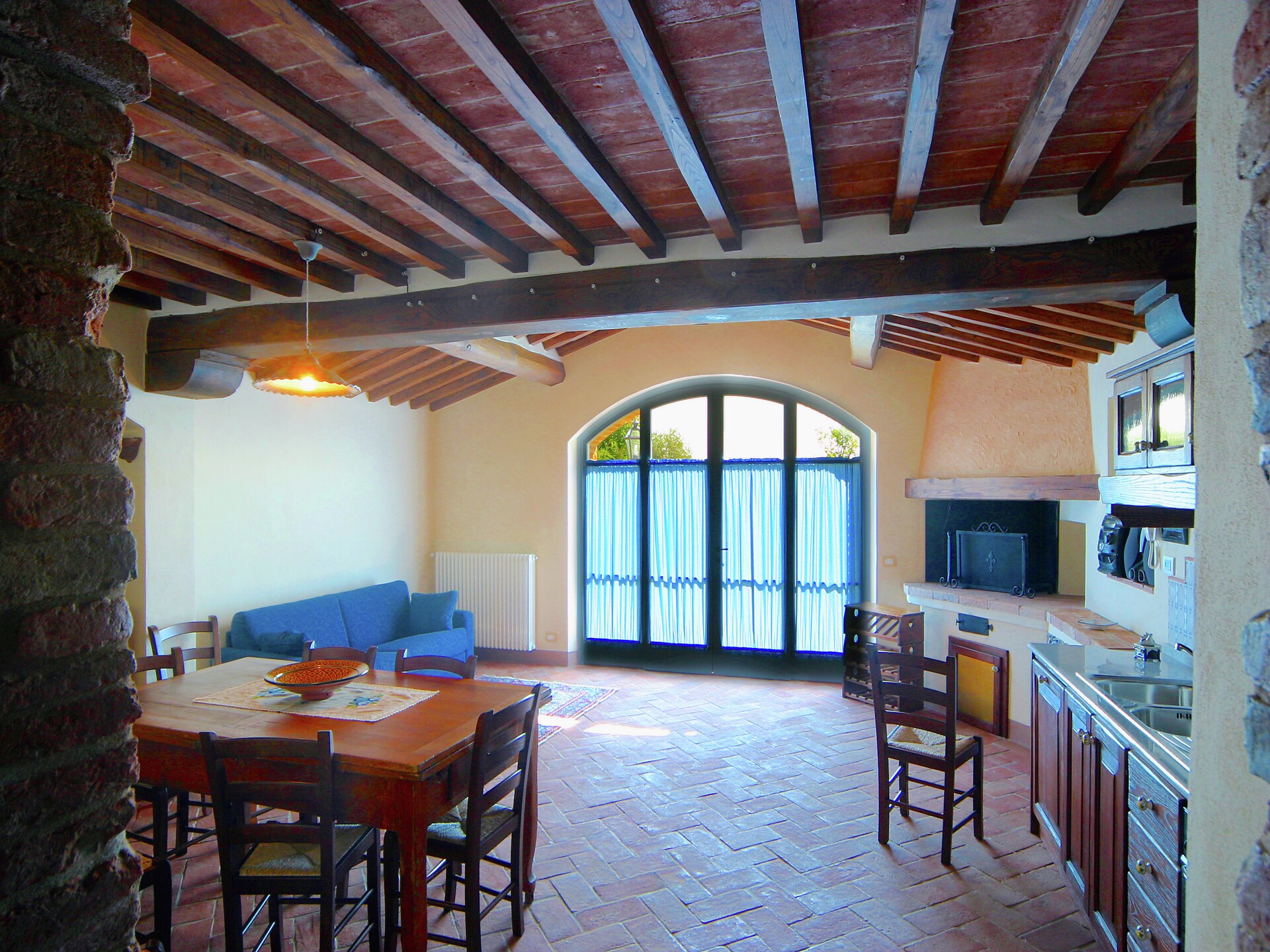 Op 1,0 km van centrum Cortona: Ruime villa met privézwembad - foto 4