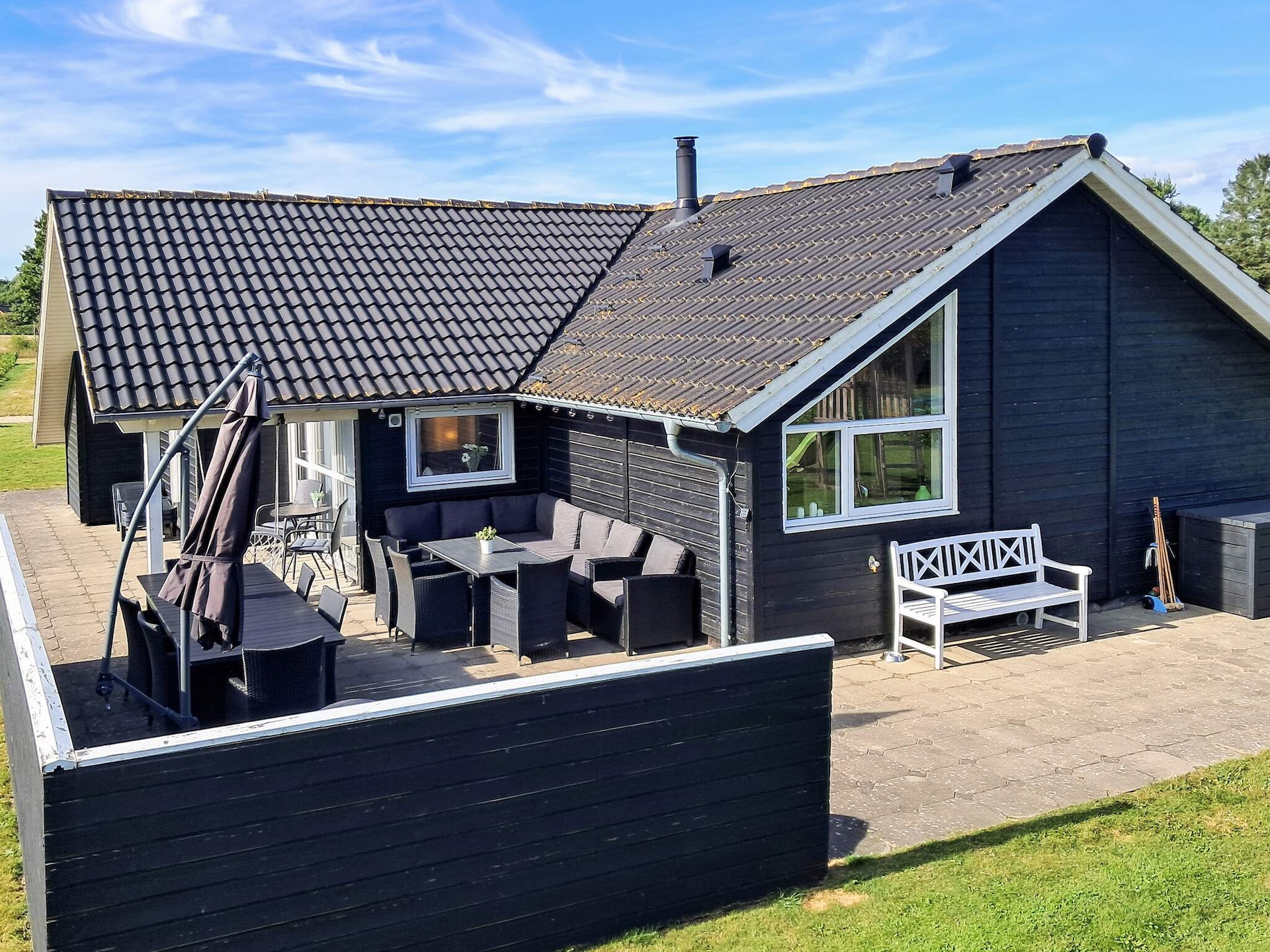 10-persoons vakantiehuis aan het meer in Ansager · 114 m² - foto 2