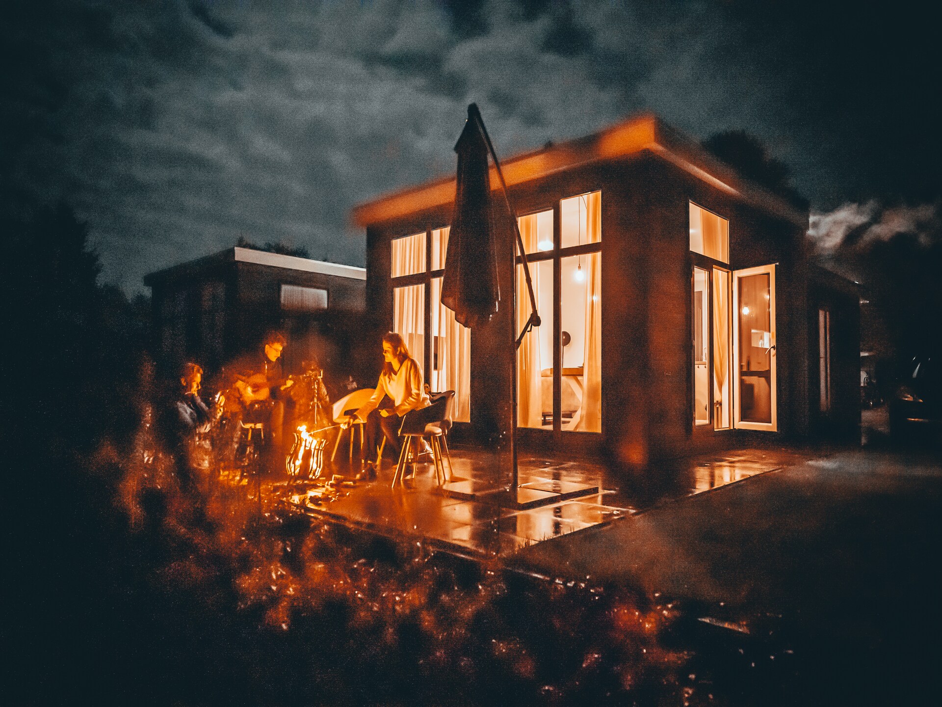 Knusse vrijstaande chalet voor 2 aan de Regge bij Zuna - foto 9