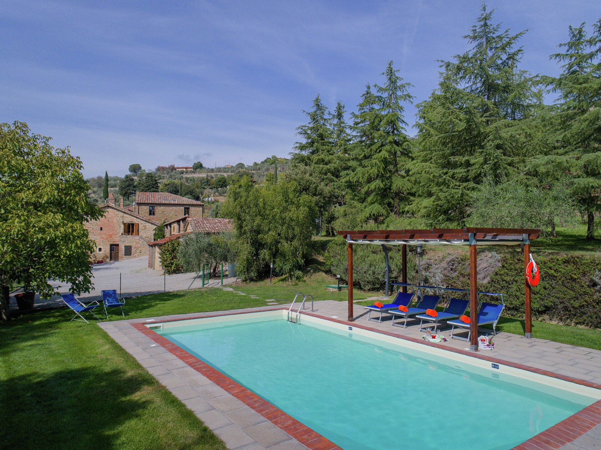 Ruime villa met privézwembad voor 17 personen nabij centrum Cortona - foto 9
