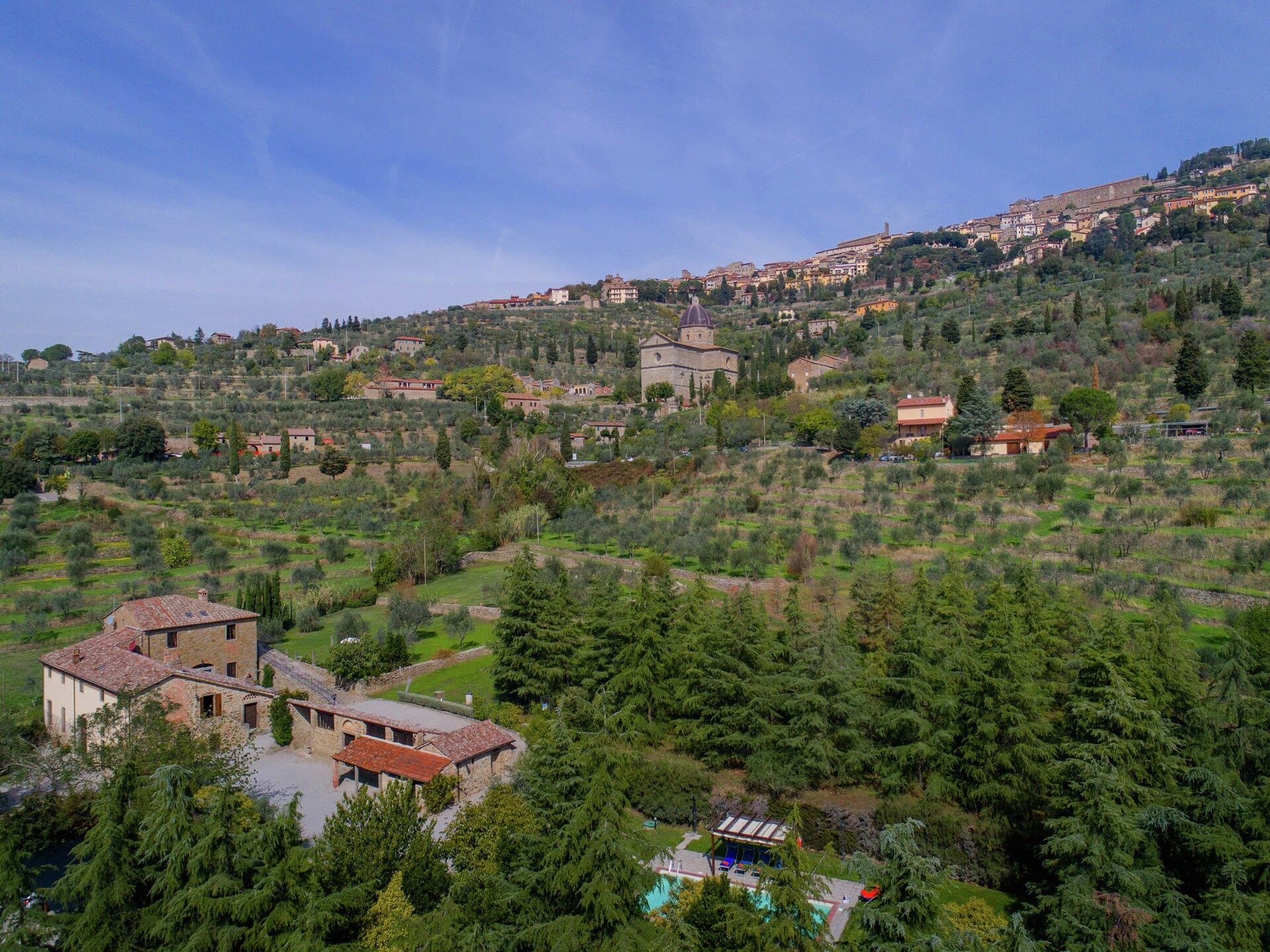 Ruime villa met privézwembad voor 17 personen nabij centrum Cortona - foto 24