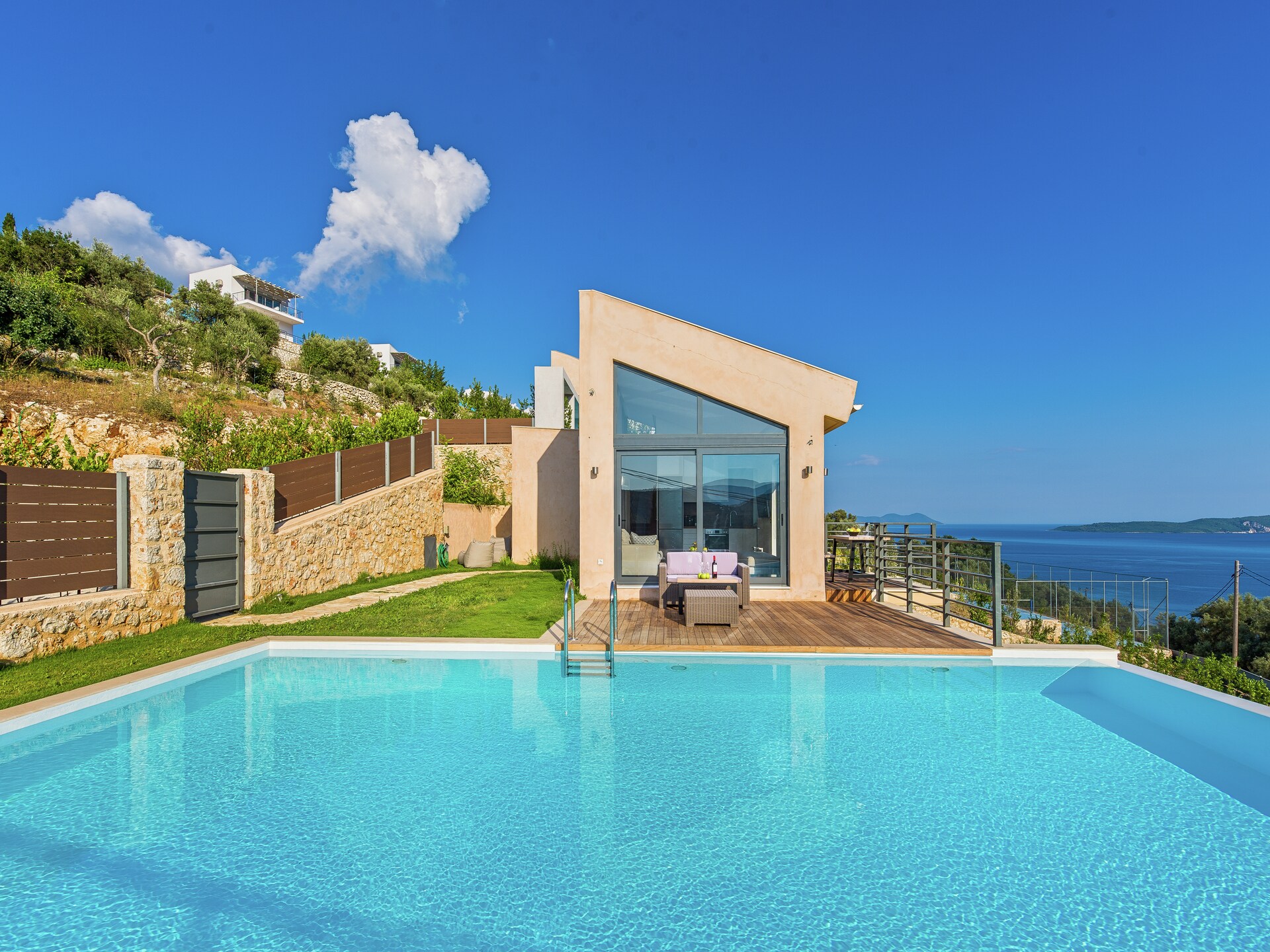 Villa Fallon: Ruime vakantievilla met privézwembad op Lefkas - foto 7