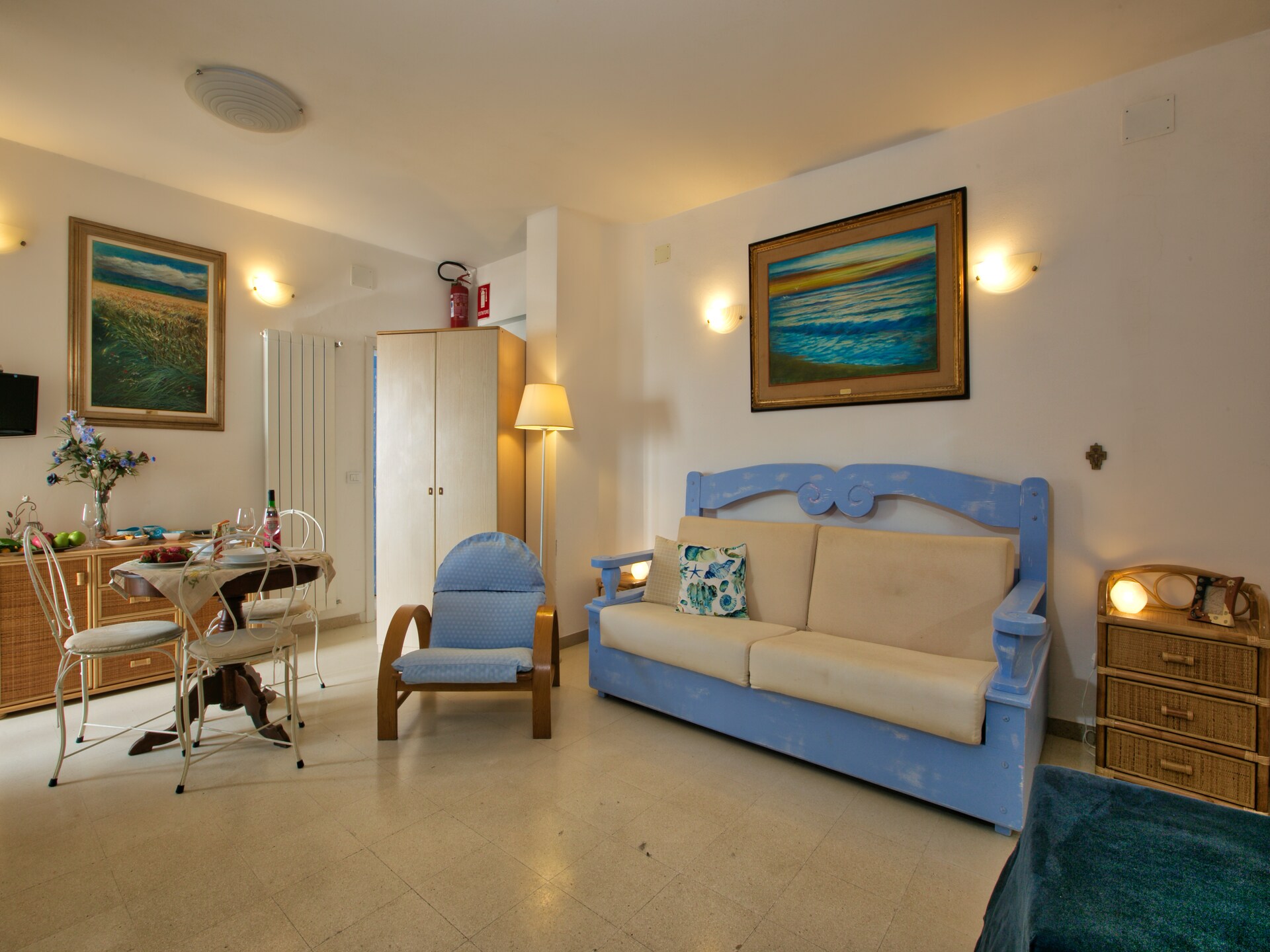 Knus studio-appartement op 200m van zee in Castagneto Carducci - foto 3