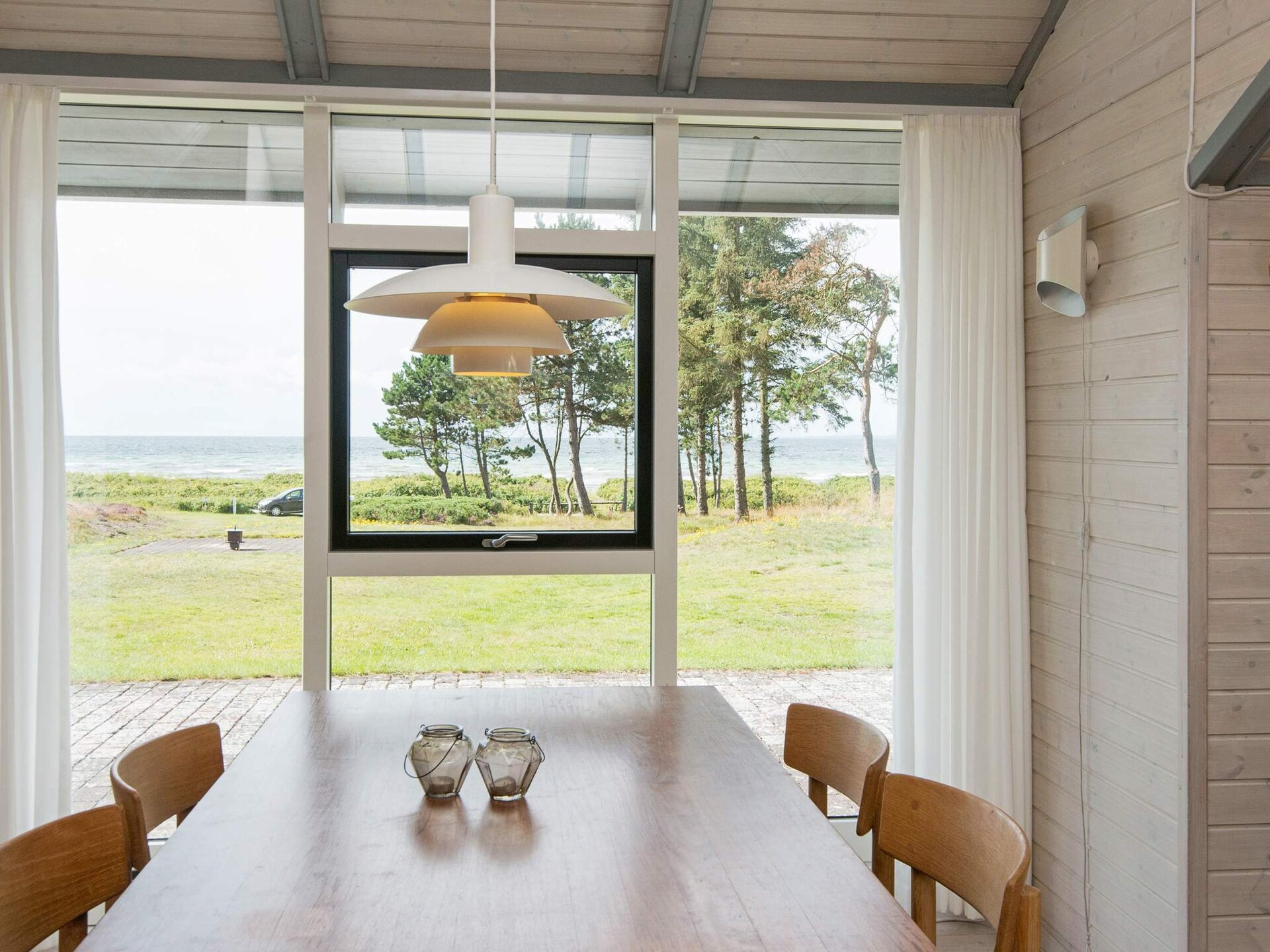 Licht vakantiehuis op 50 meter van de Aarhusbaai met panoramisch waterzicht - foto 19