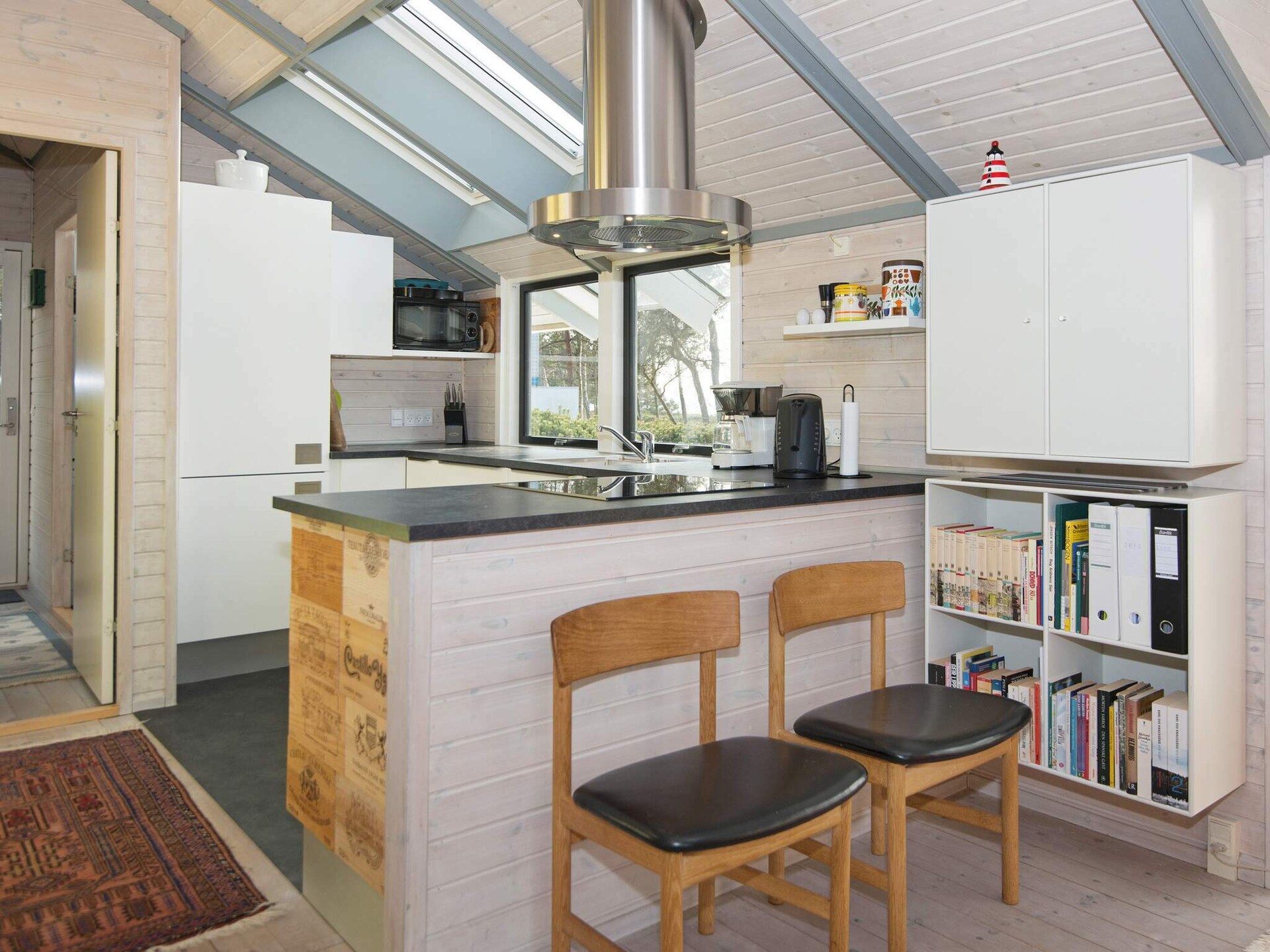 Licht vakantiehuis op 50 meter van de Aarhusbaai met panoramisch waterzicht - foto 21