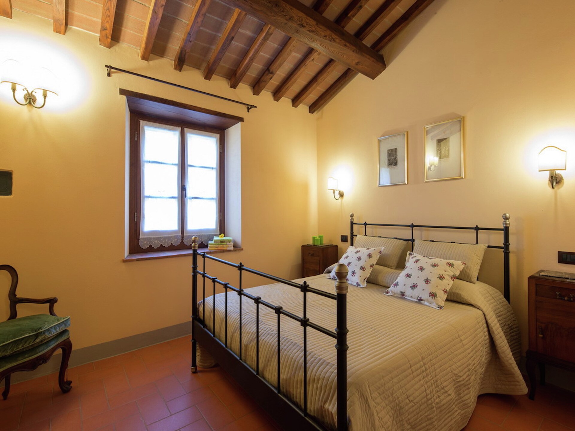 San Martino Ulivi: Ruime villa met privézwembad en panoramisch uitzicht bij Cortona - foto 11
