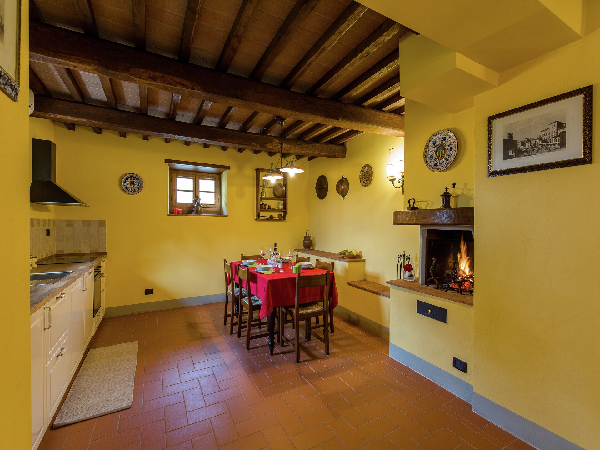 San Martino Ulivi: Ruime villa met privézwembad en panoramisch uitzicht bij Cortona - foto 8