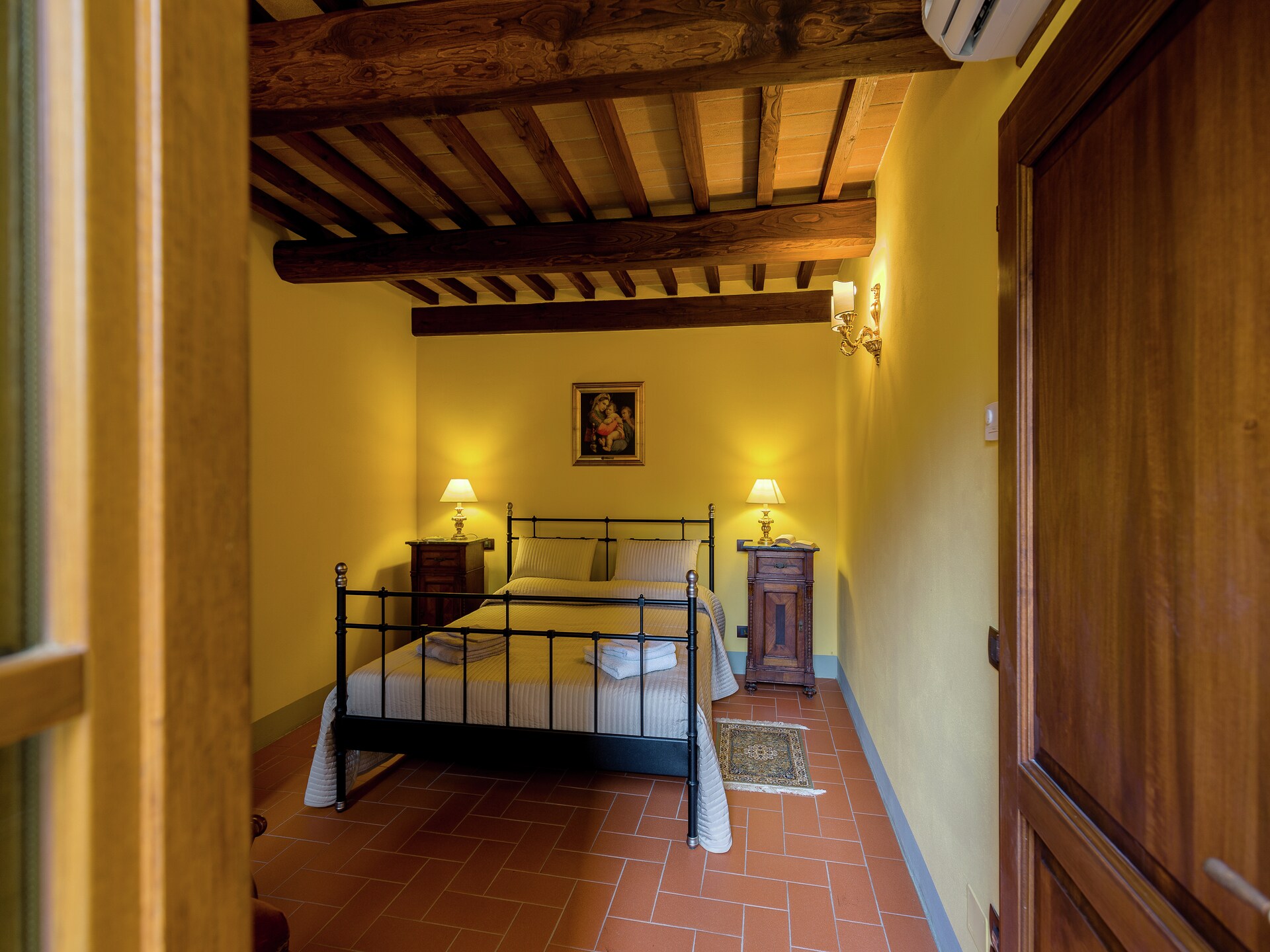 San Martino Ulivi: Ruime villa met privézwembad en panoramisch uitzicht bij Cortona - foto 13