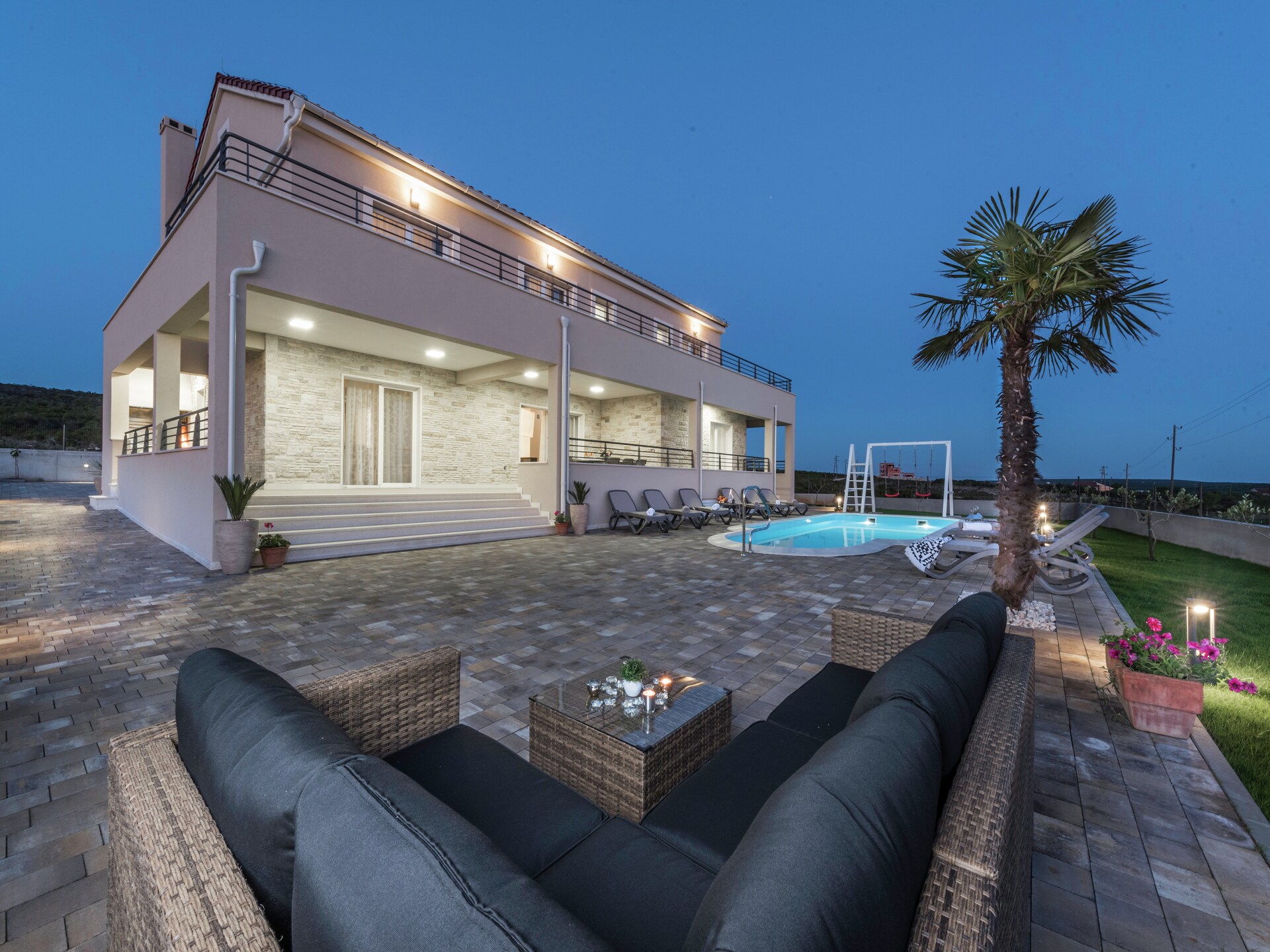 Privézwembad en luxe comfort in Villa Providenca, Debeljak - foto 27