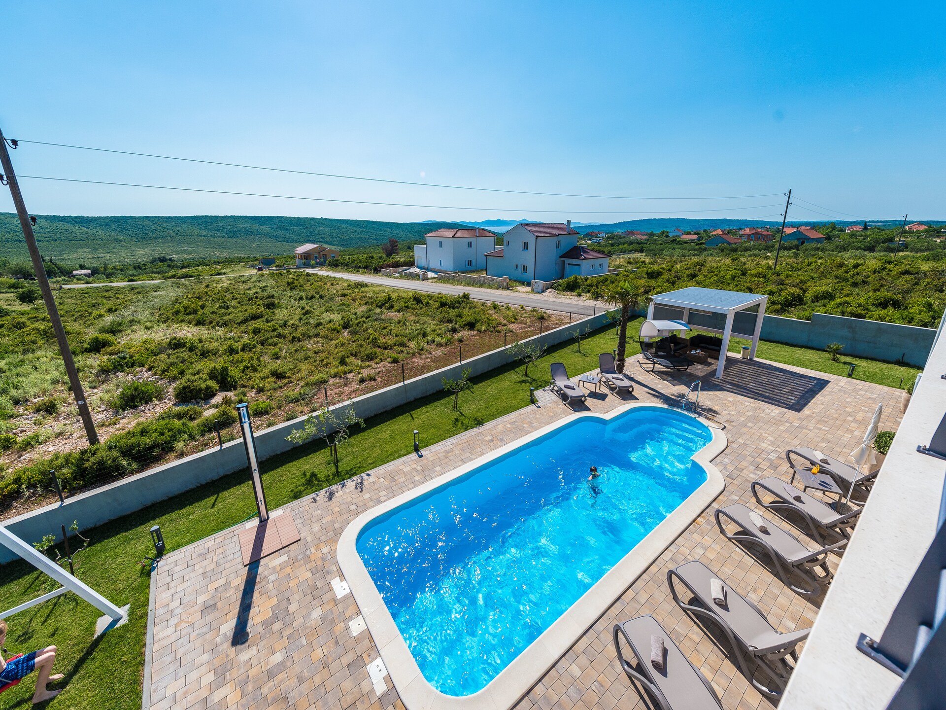 Privézwembad en luxe comfort in Villa Providenca, Debeljak - foto 28