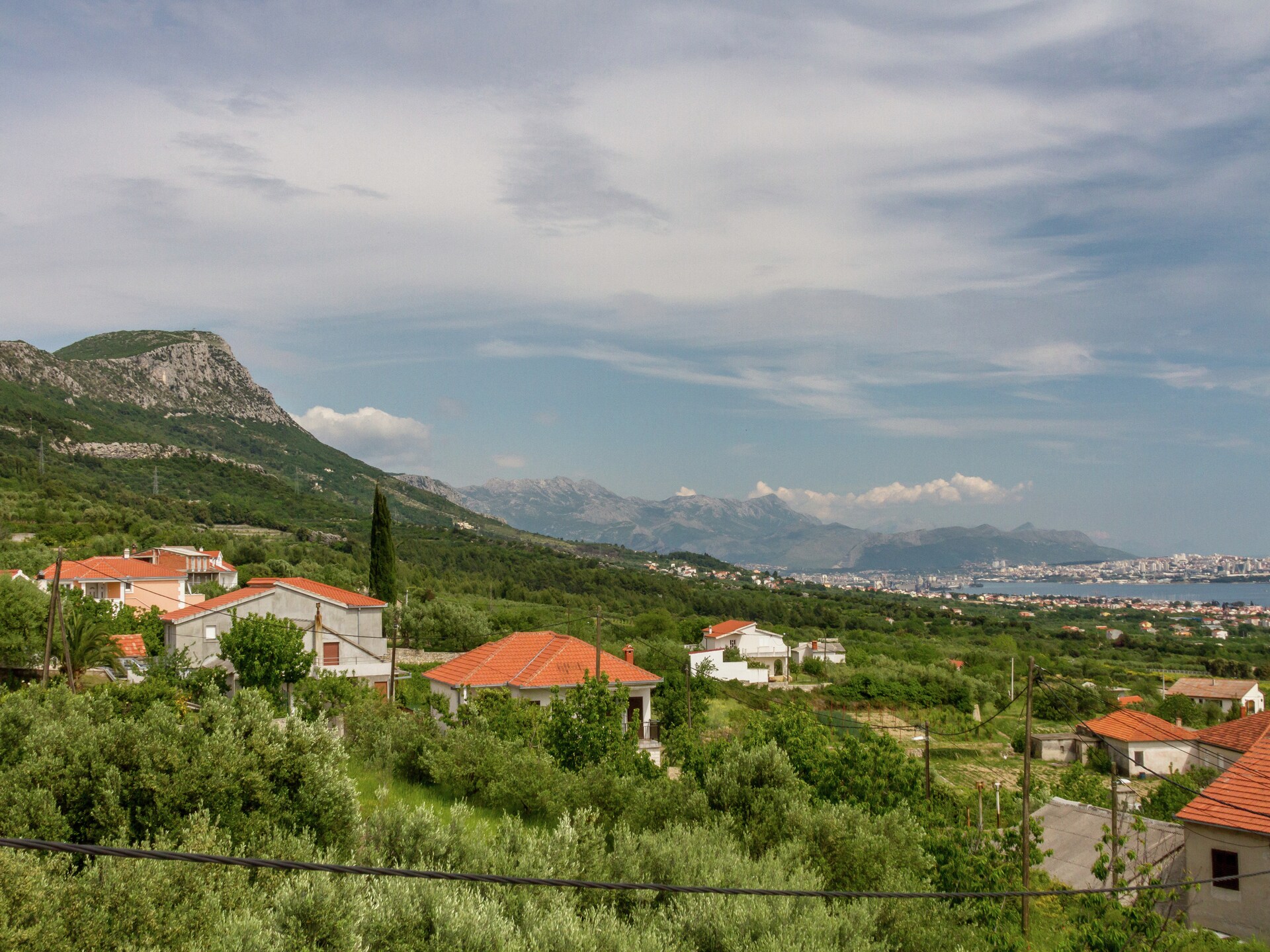 Modern Panorama Apartment in rustig Kaštel Stari - foto 19