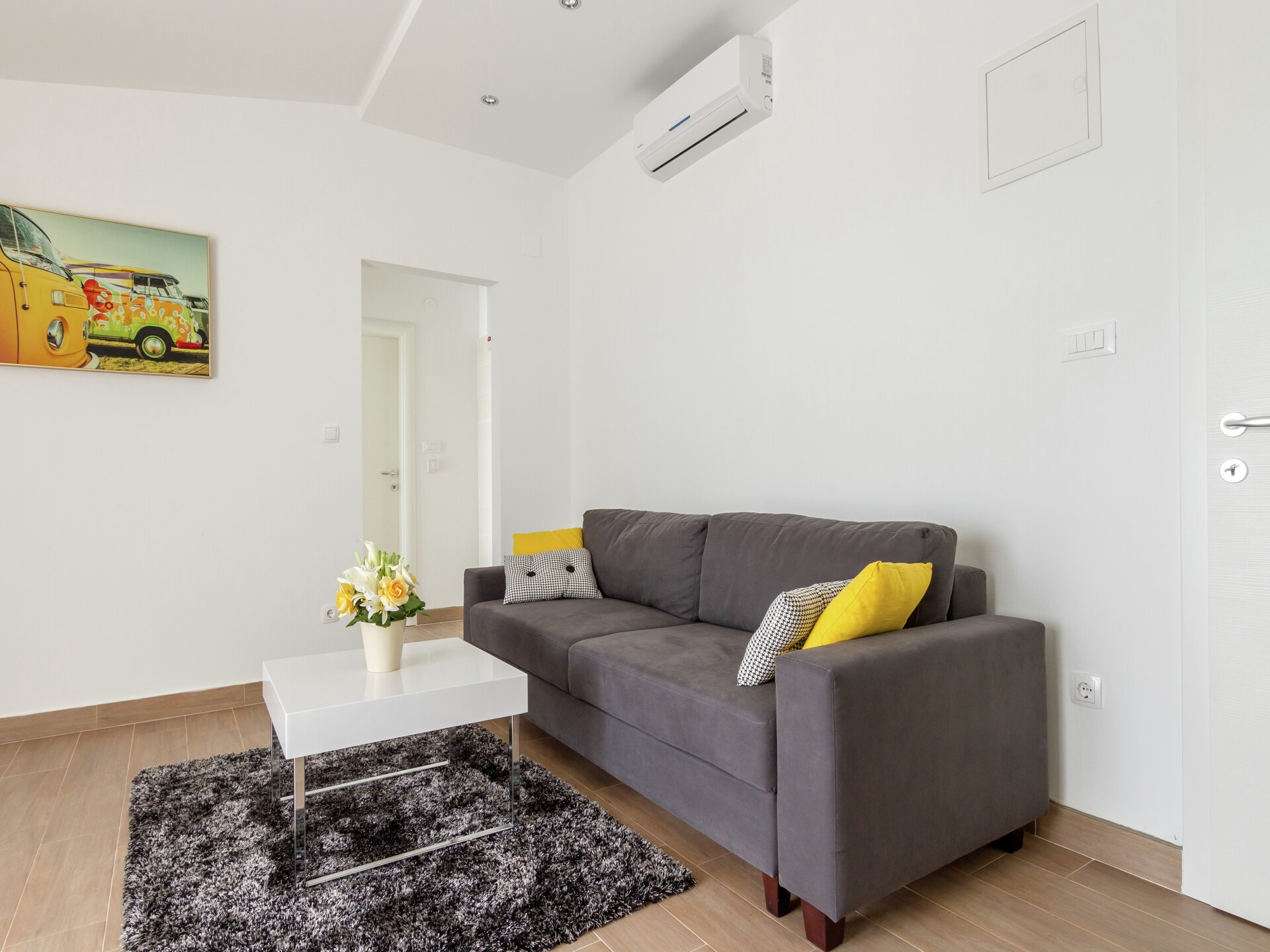 Modern Panorama Apartment in rustig Kaštel Stari - foto 7