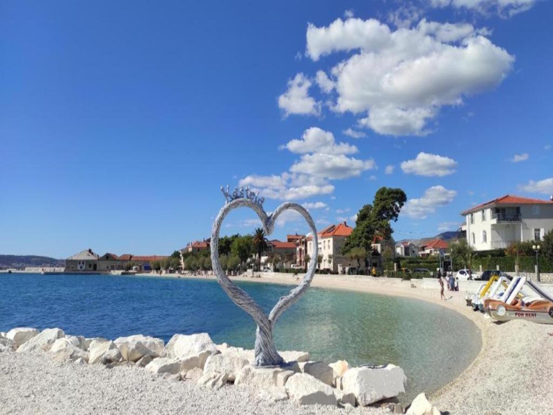 Modern Panorama Apartment in rustig Kaštel Stari - foto 38