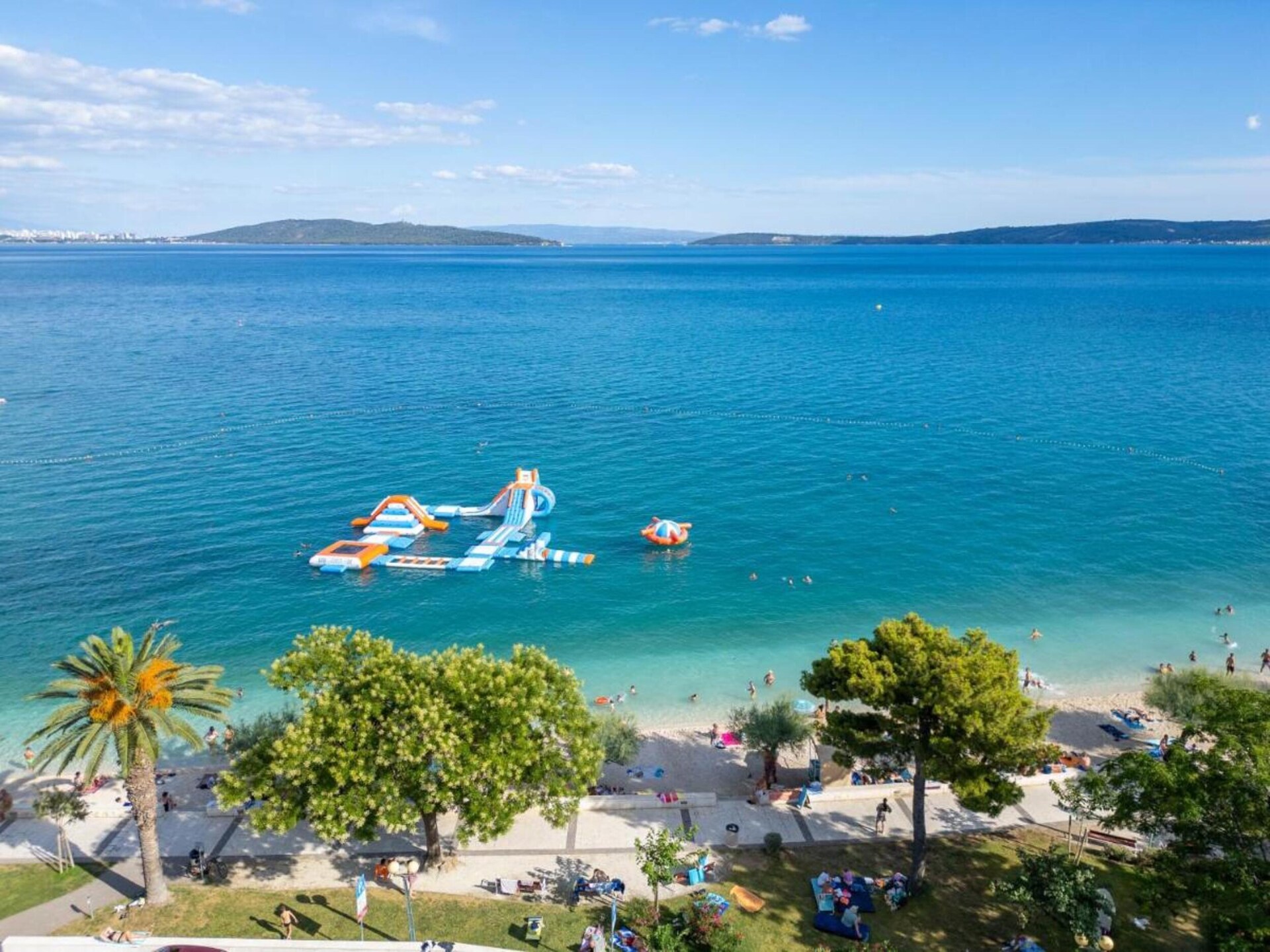 Modern Panorama Apartment in rustig Kaštel Stari - foto 40