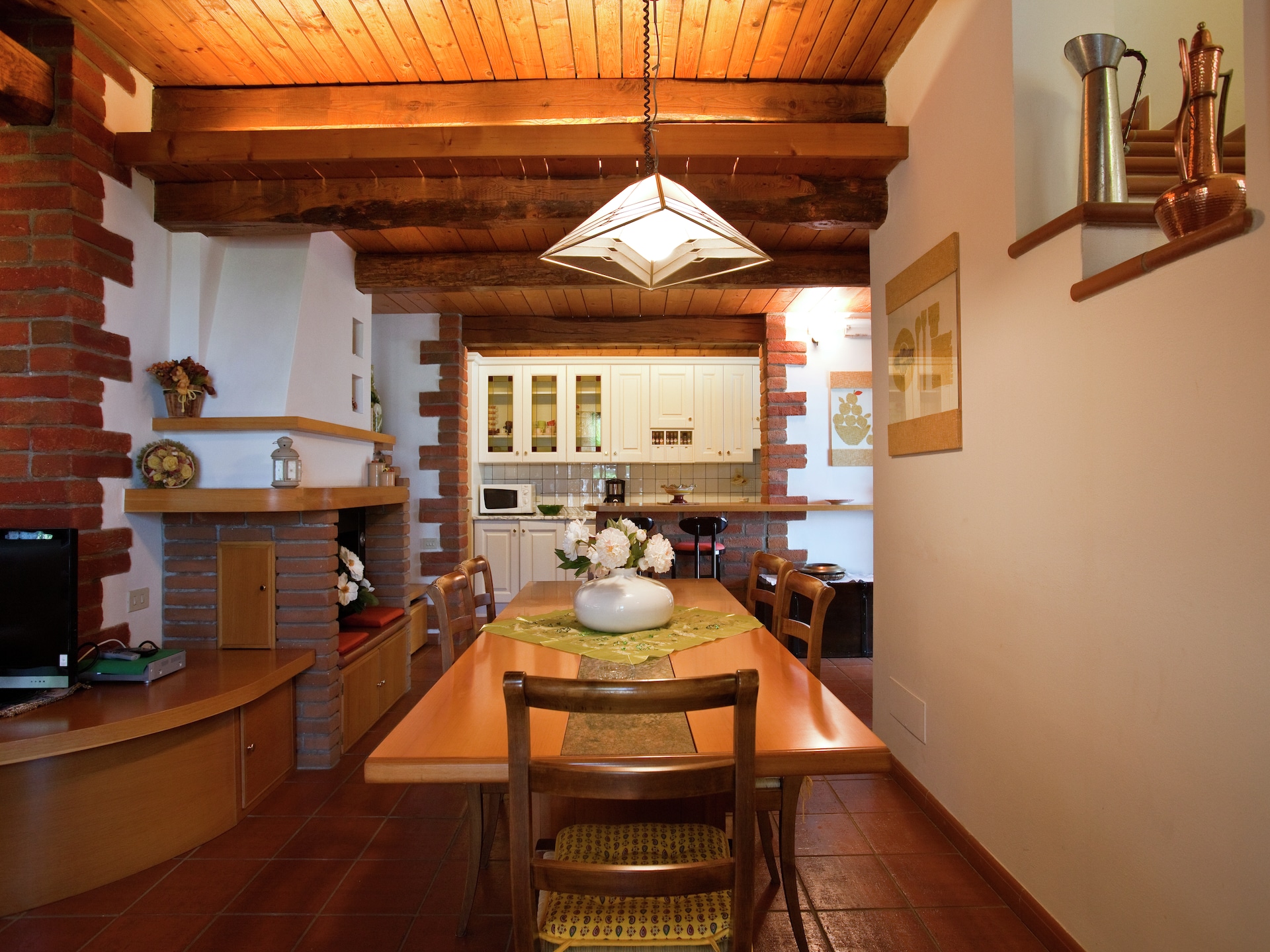 Villa la Foce: panoramische villa met privézwembad in Toscane - foto 11