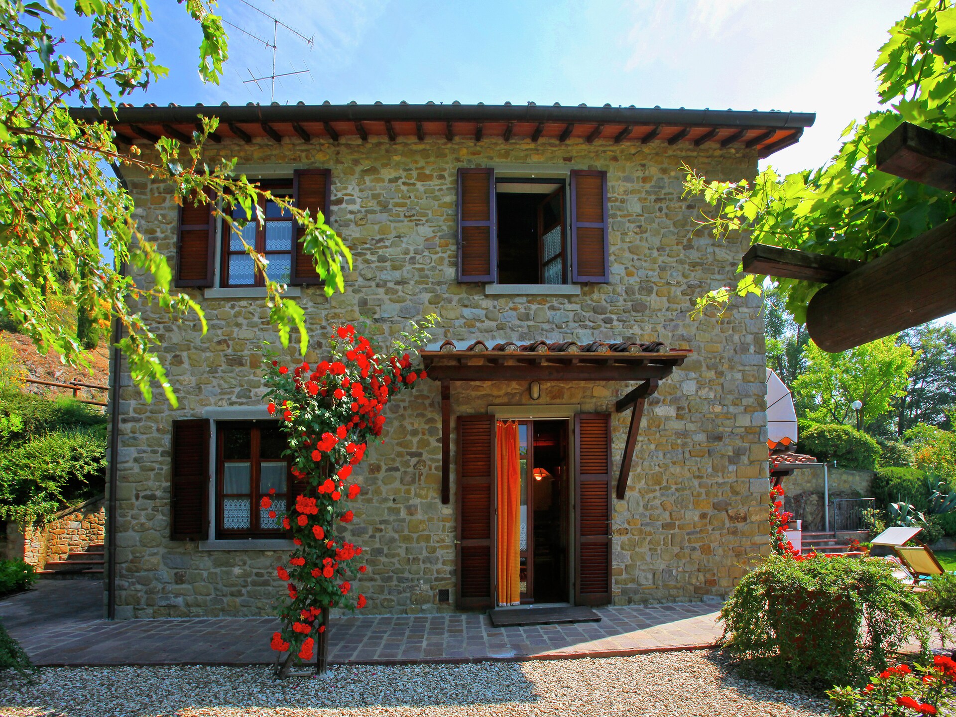 Villa la Foce: panoramische villa met privézwembad in Toscane - foto 5