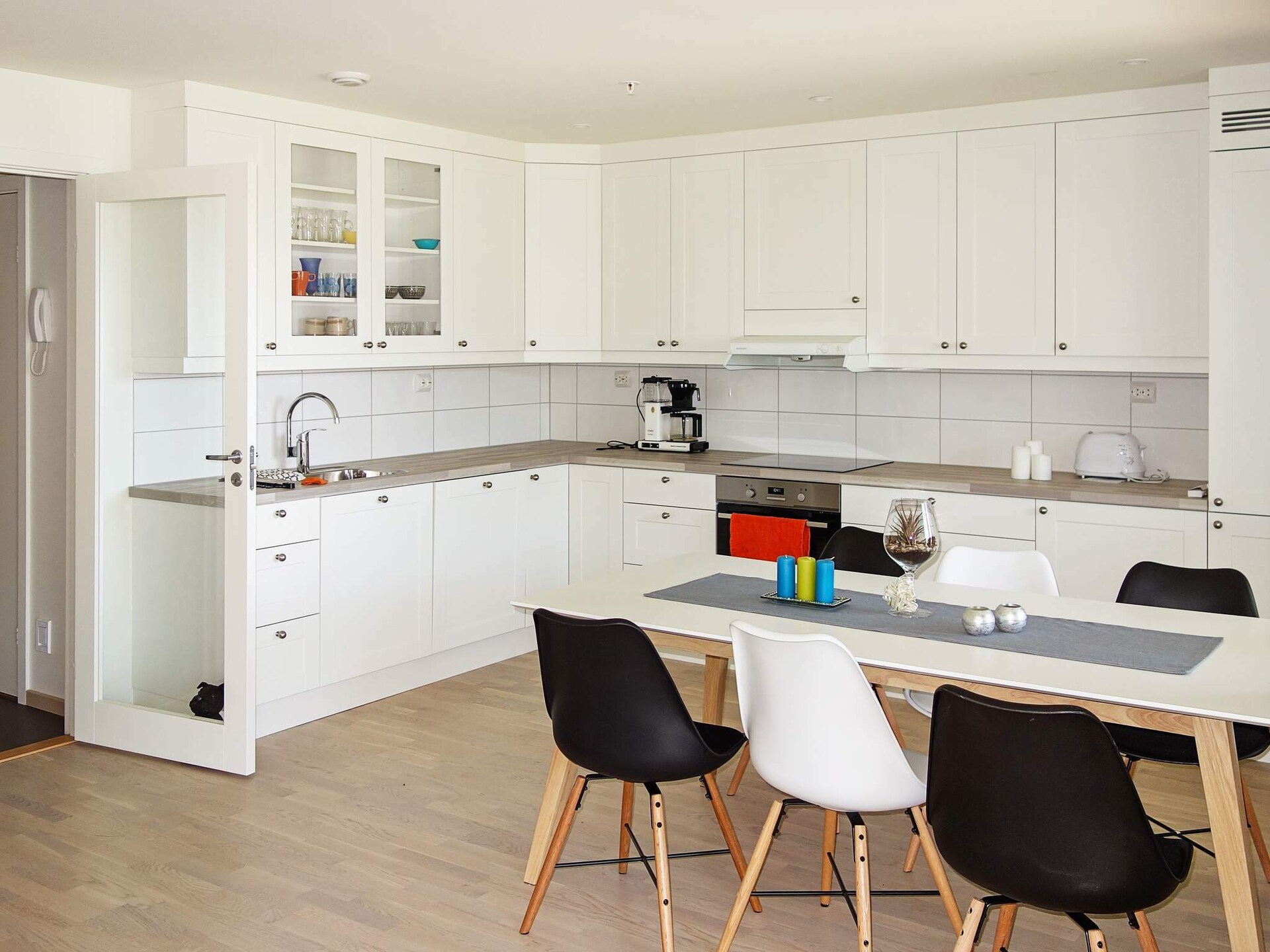 6-persoons modern appartement met fjordzicht in centrum Farsund - foto 9
