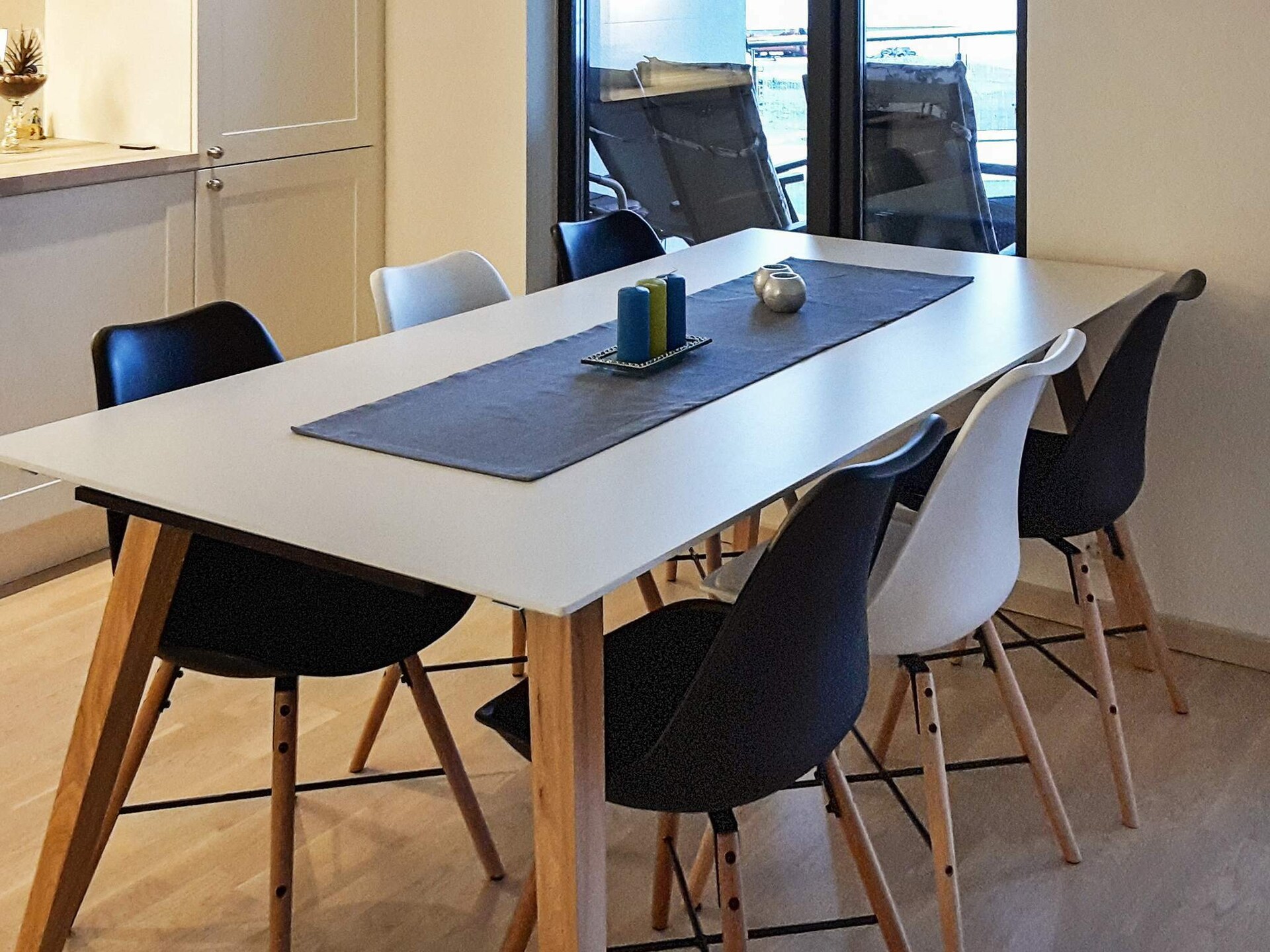 6-persoons modern appartement met fjordzicht in centrum Farsund - foto 8