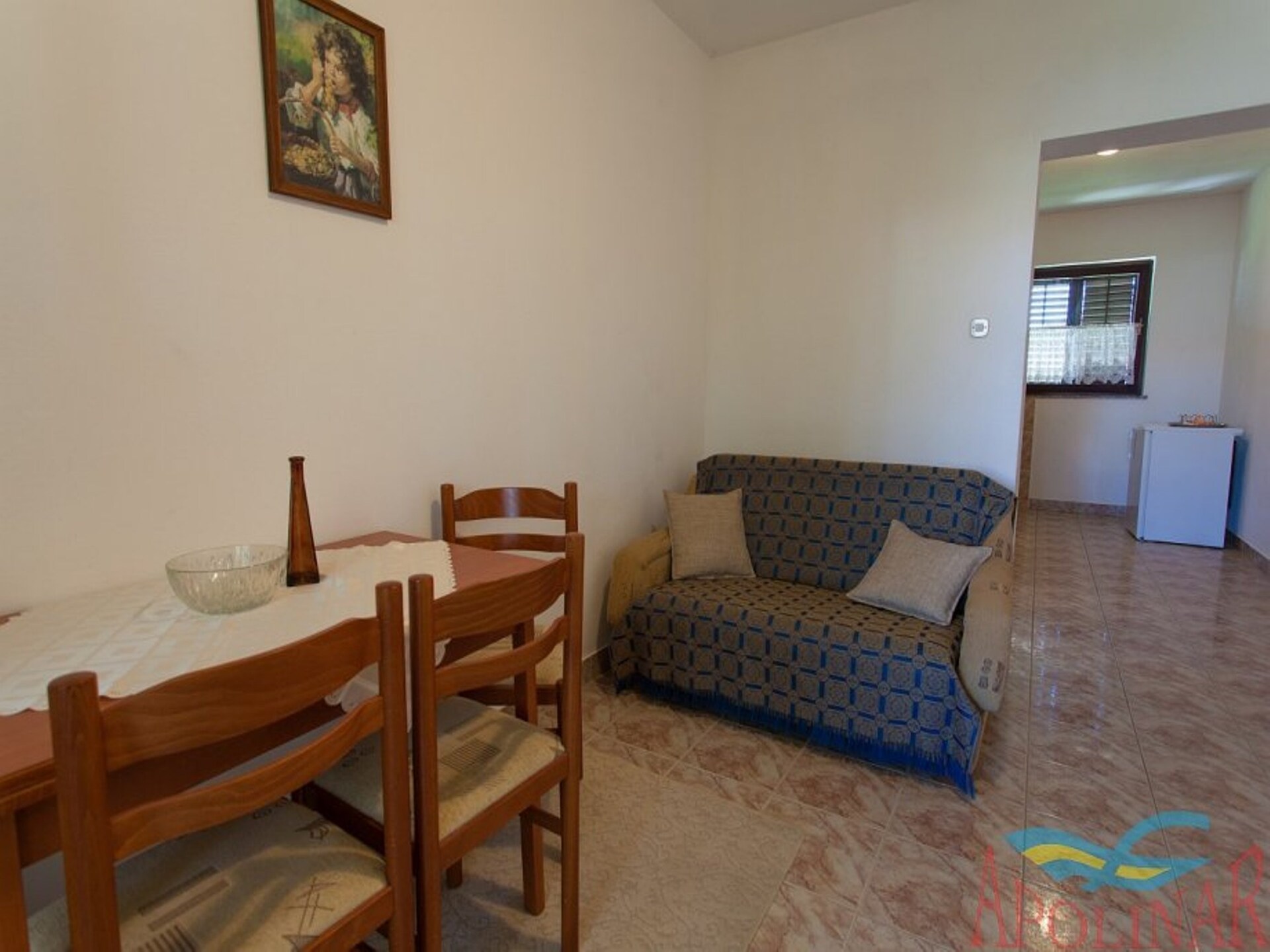 Appartement Oreskovic: Comfortabel vakantieverblijf met dakterras in Vantačići, 500m van zee - foto 2