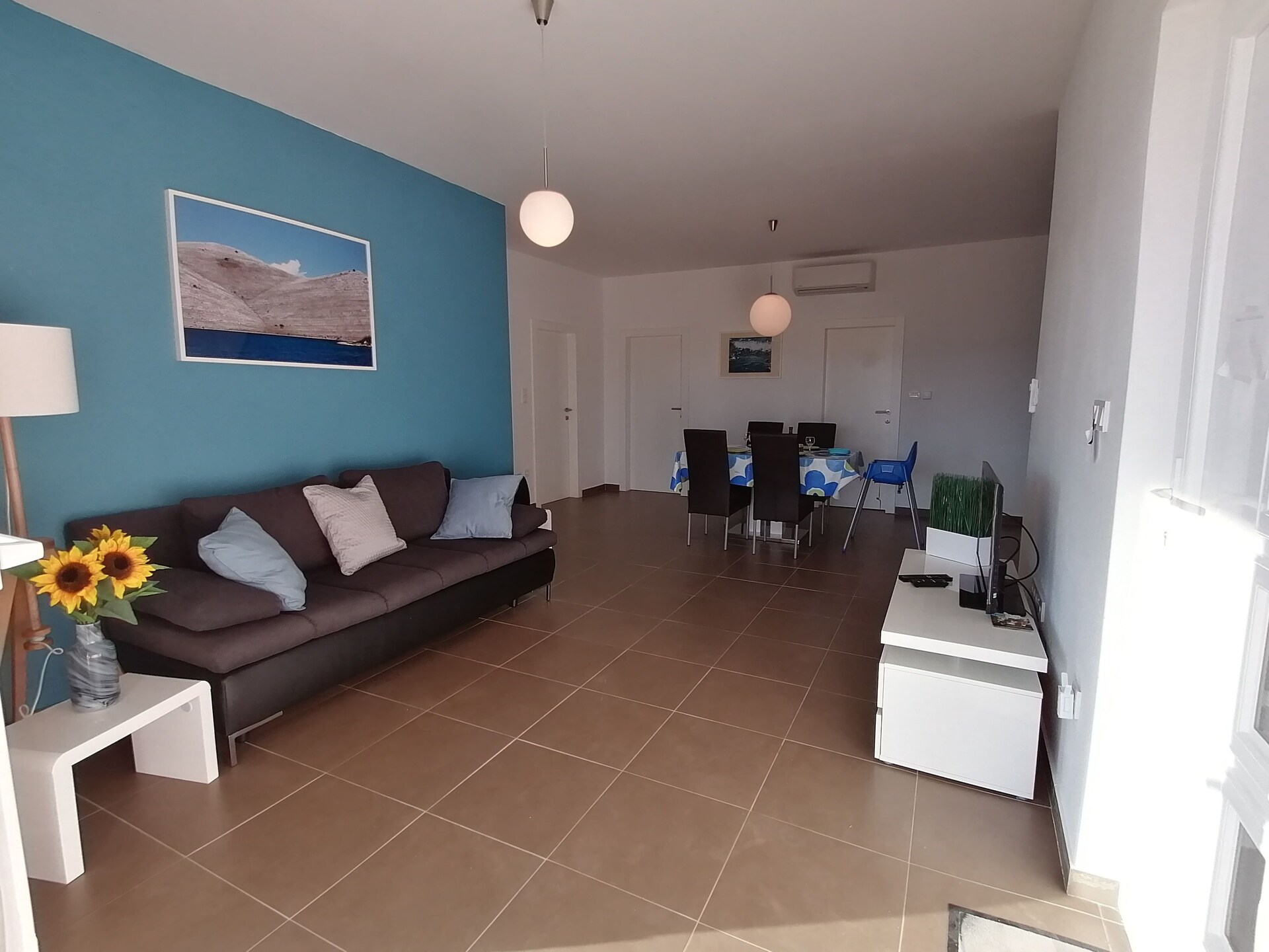 Aan het strand: modern appartement in Šibenik voor 4 personen - foto 3