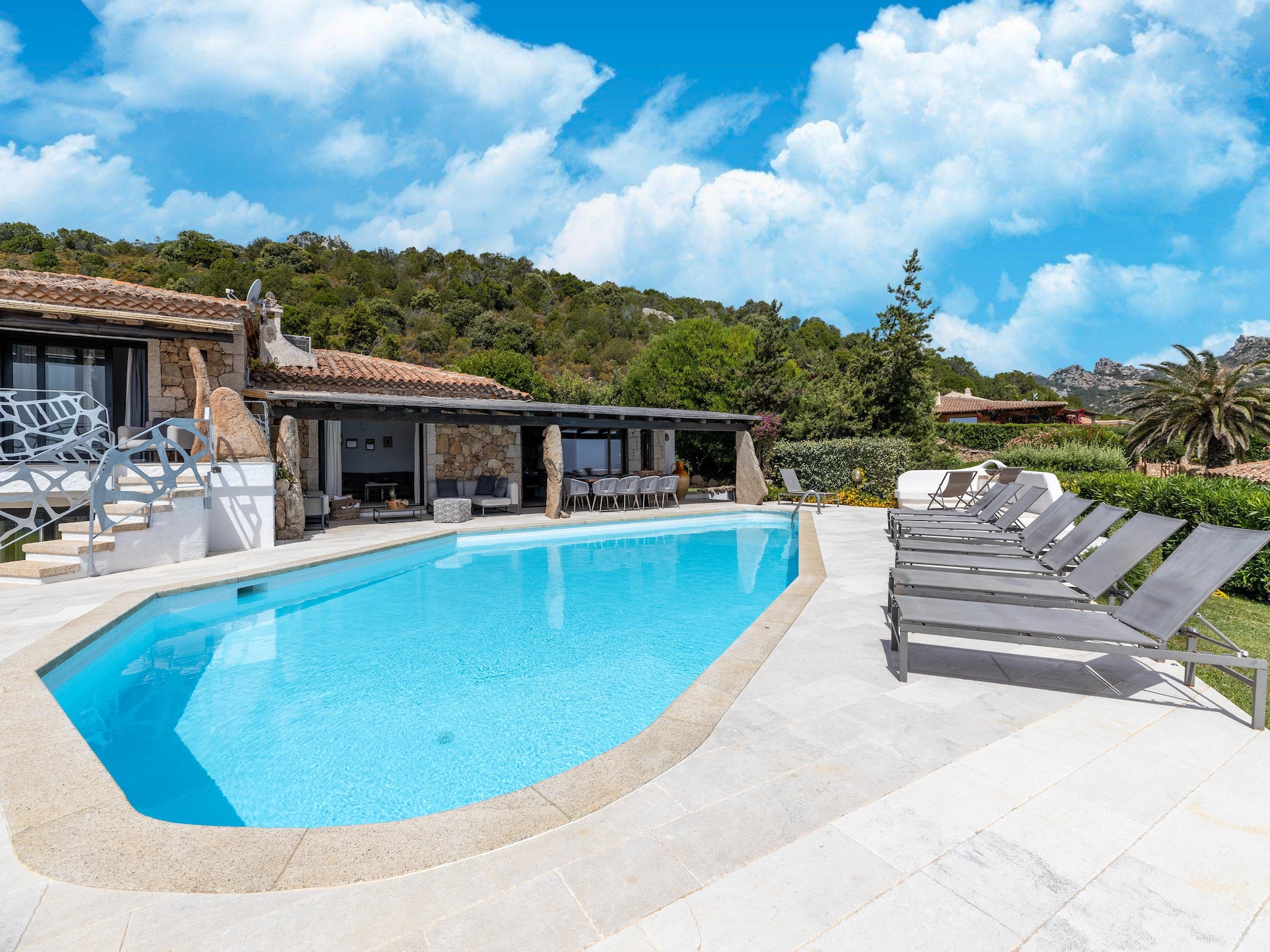 Villa Paradiso 3: Luxe villa aan de golfbaan bij Porto Cervo voor 14 personen - foto 12