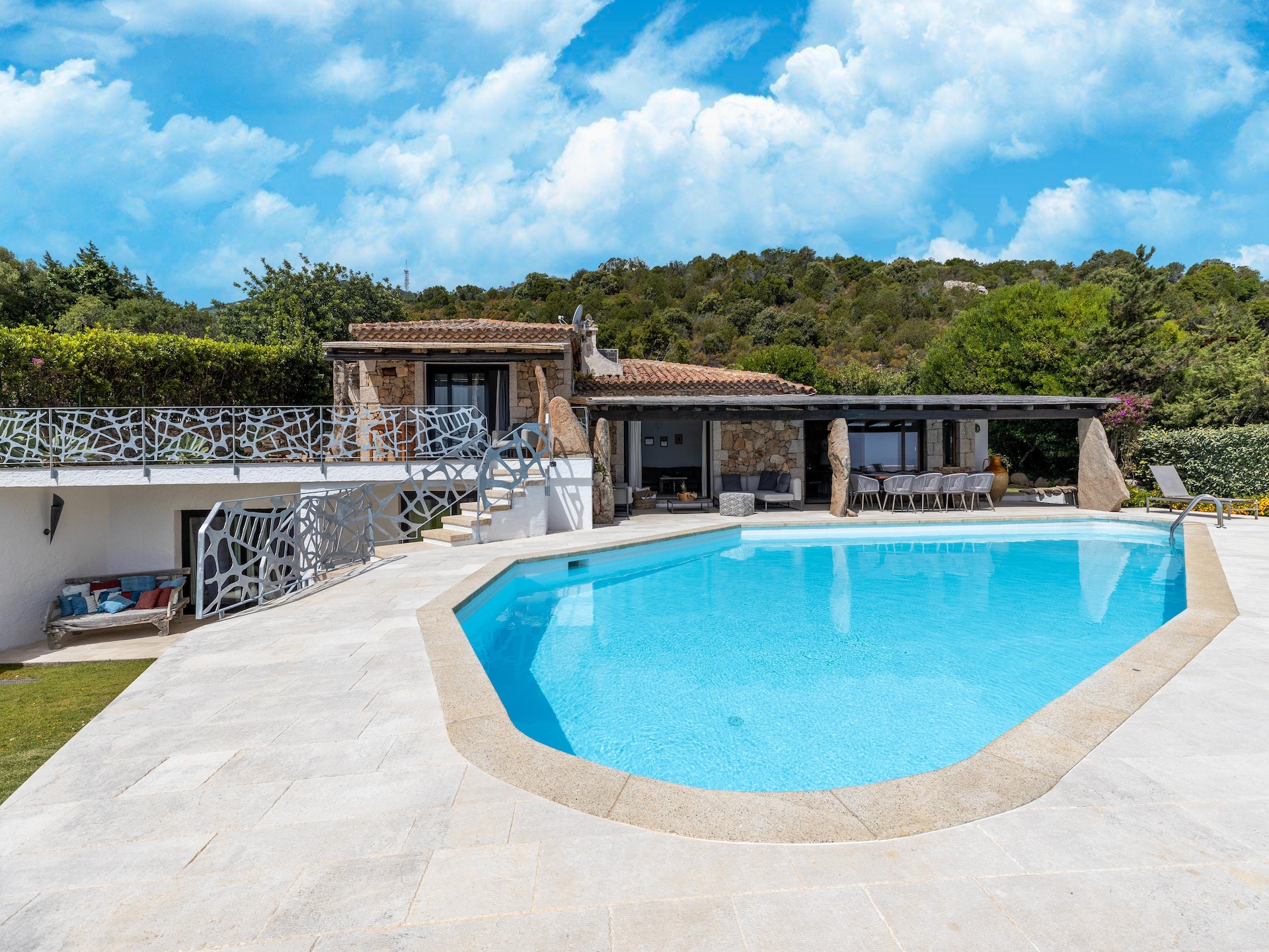 Villa Paradiso 3: Luxe villa aan de golfbaan bij Porto Cervo voor 14 personen - foto 8