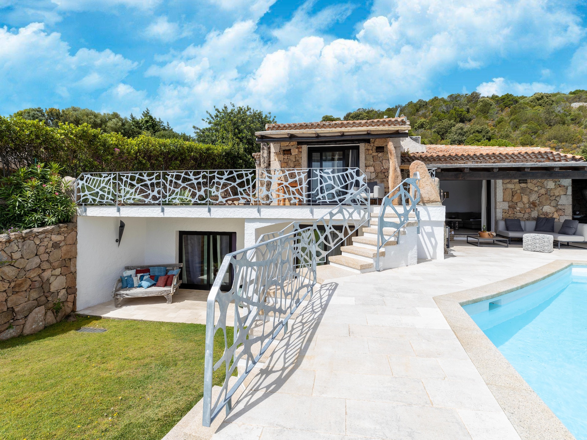 Villa Paradiso 3: Luxe villa aan de golfbaan bij Porto Cervo voor 14 personen - foto 7