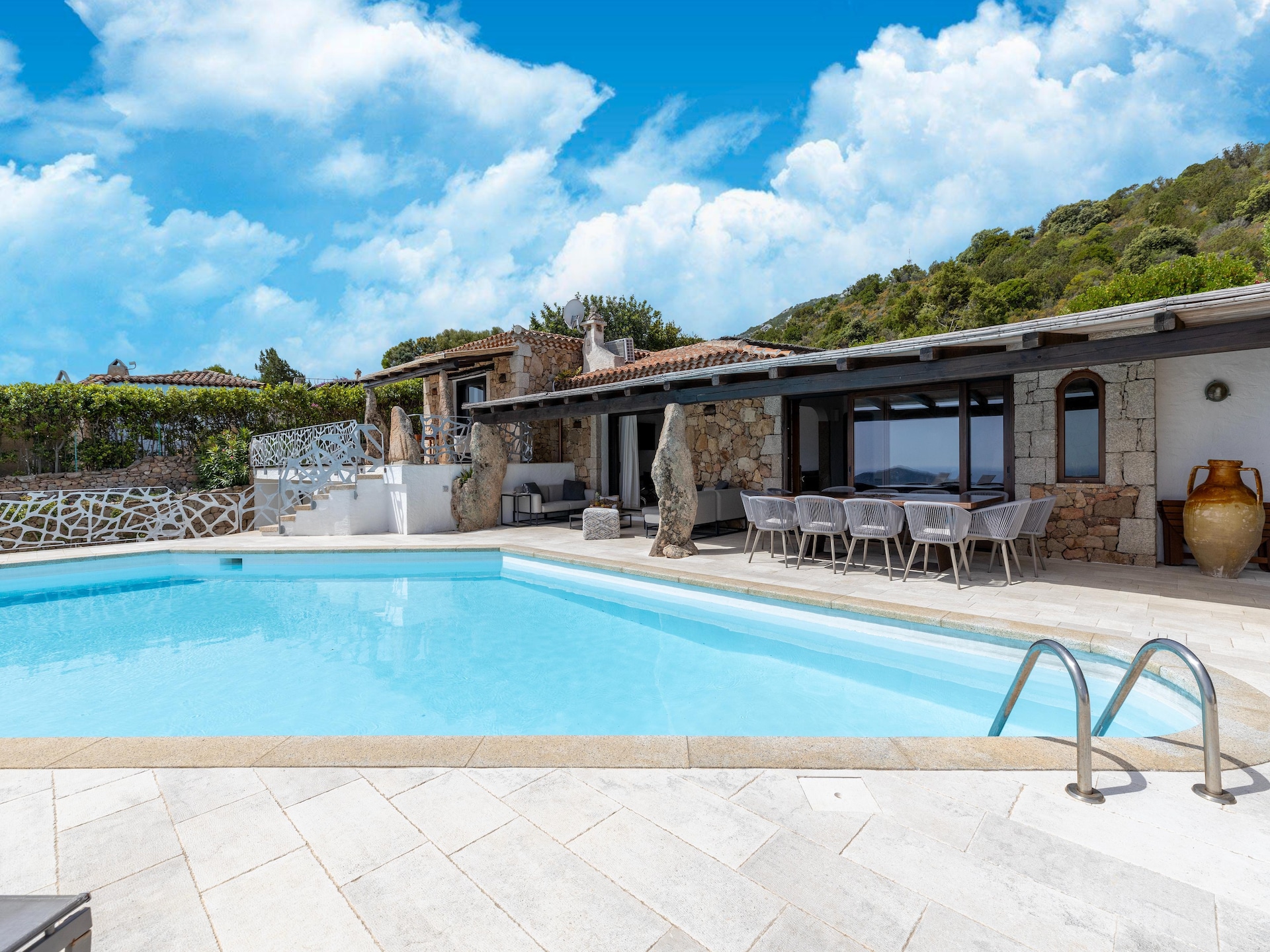 Villa Paradiso 3: Luxe villa aan de golfbaan bij Porto Cervo voor 14 personen - foto 14
