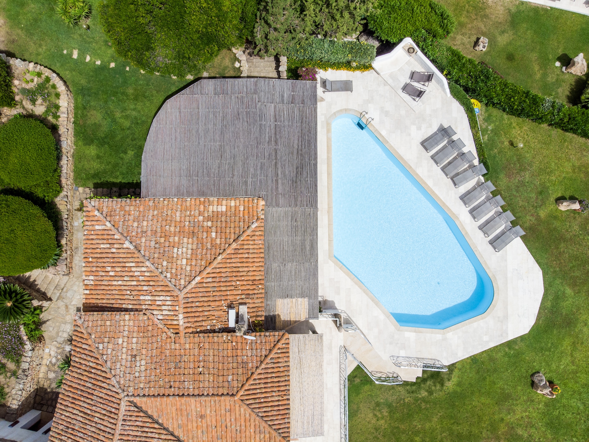 Villa Paradiso 3: Luxe villa aan de golfbaan bij Porto Cervo voor 14 personen - foto 10