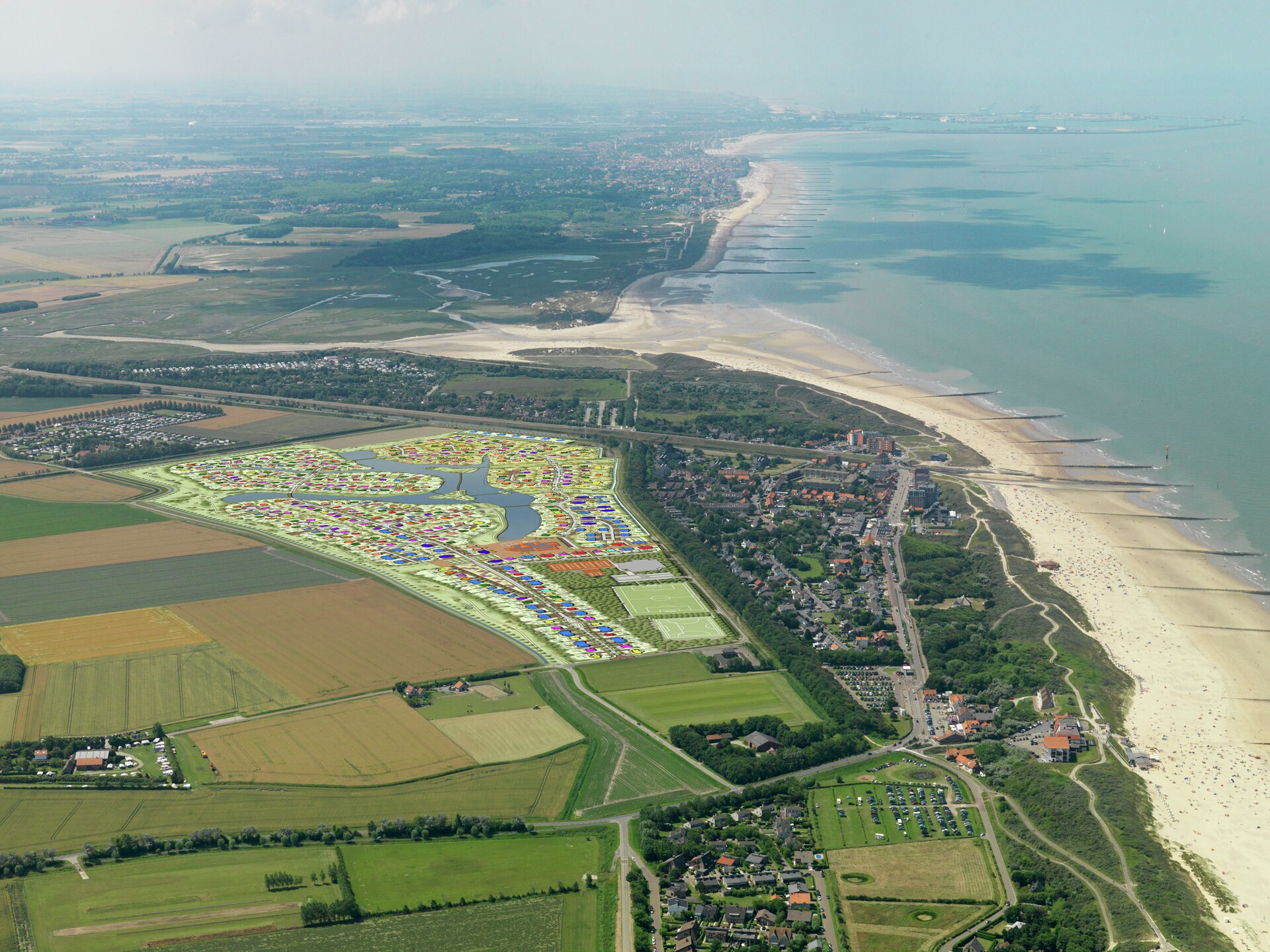 Moderne villa met sauna op loopafstand van het Noordzeestrand in Cadzand-Bad - foto 23