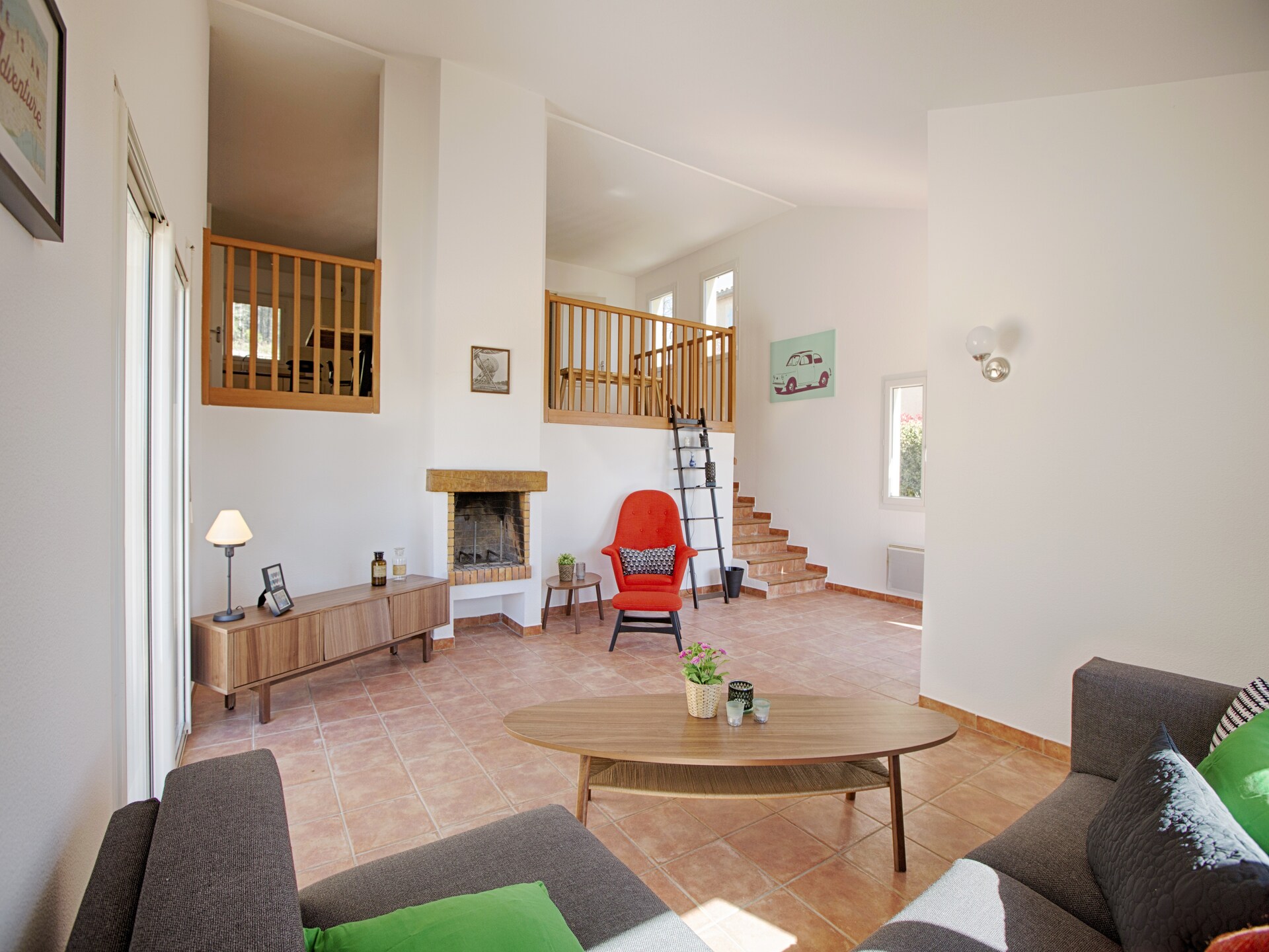 Moderne villa met privézwembad en panoramisch uitzicht bij Joyeuse - foto 14