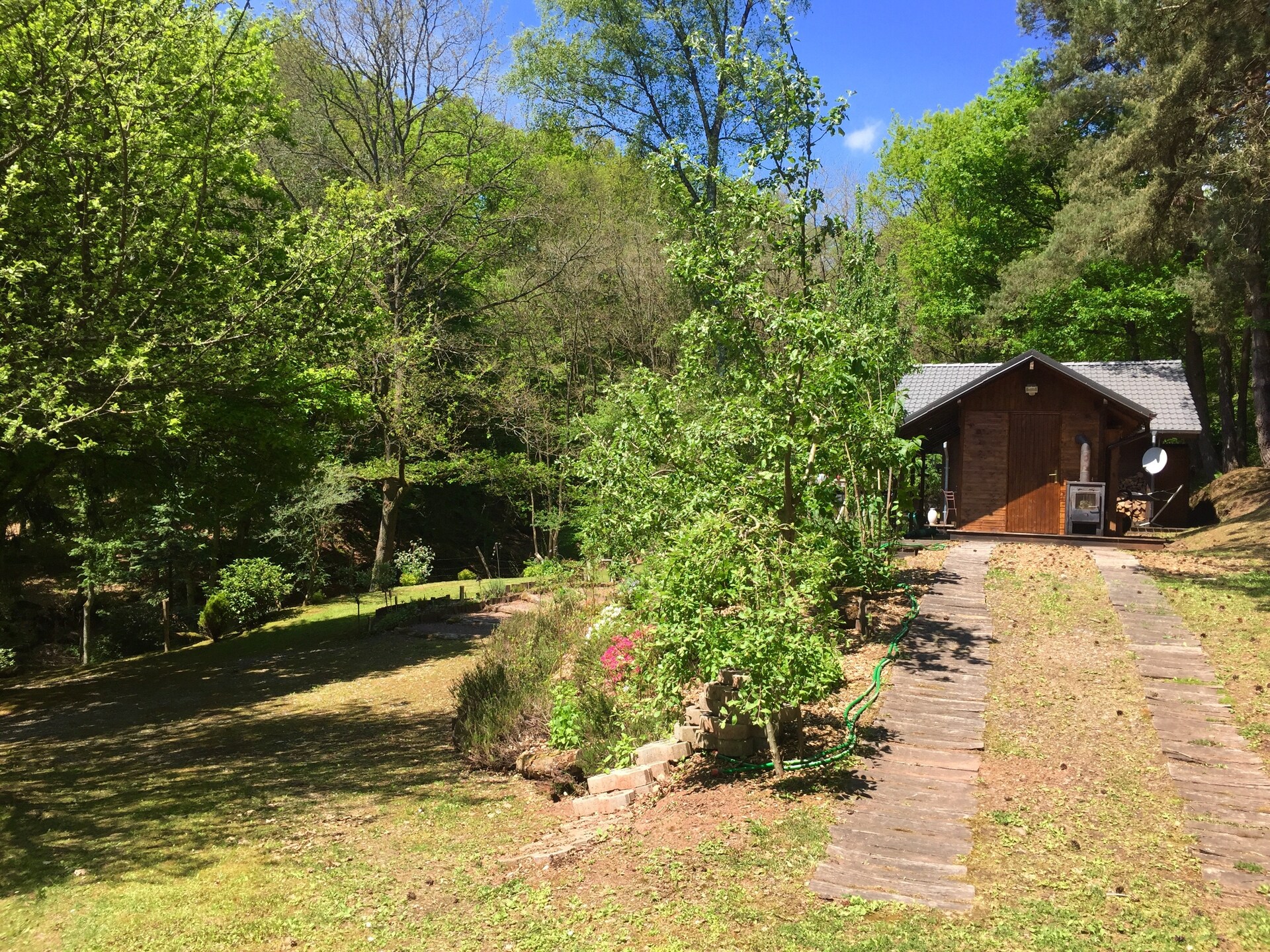 Knus houten chalet met privésauna in het Franse platteland van Bousseviller - foto 29