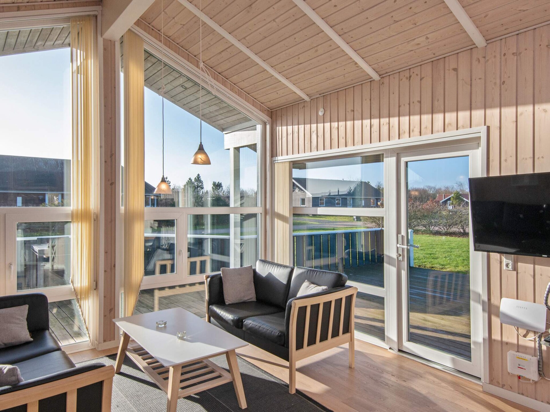Modern vakantiehuis met whirlpool en sauna op 600m van de zee bij Skaven Strand - foto 25