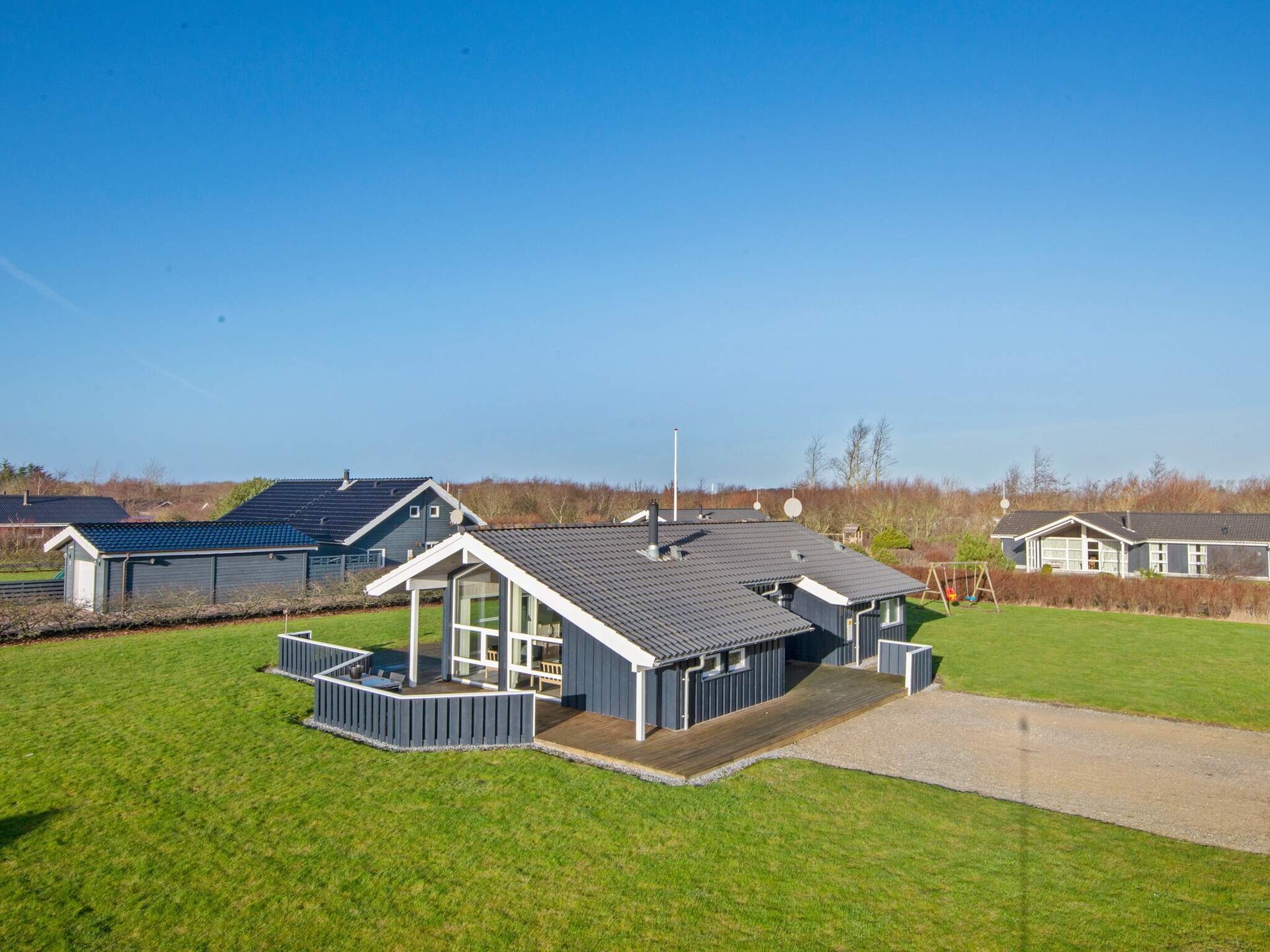 Modern vakantiehuis met whirlpool en sauna op 600m van de zee bij Skaven Strand - foto 39