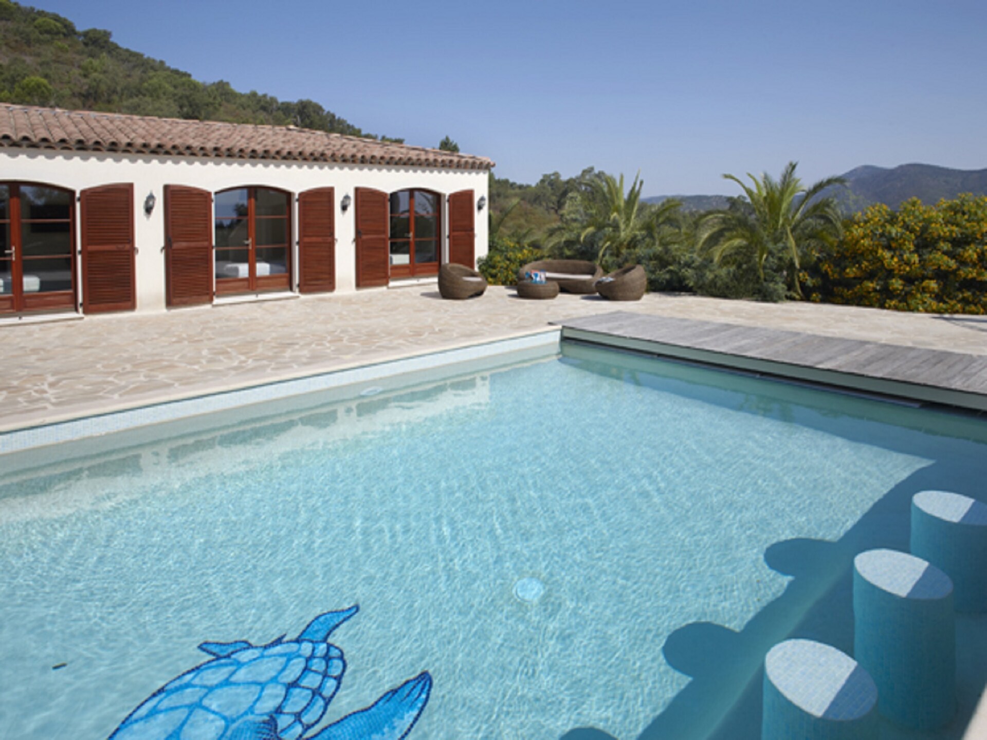 Ruime villa voor 12 personen met privézwembad bij Sainte-Maxime - foto 9