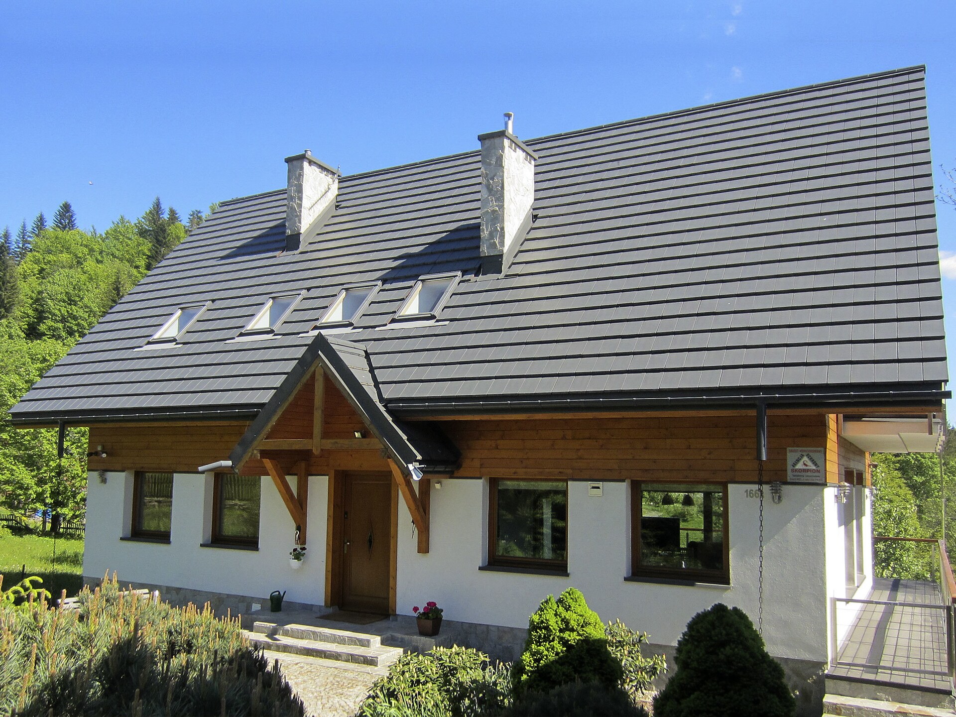 Ruime 8-persoons villa met sauna & bergzicht in Zwardoń - foto 1