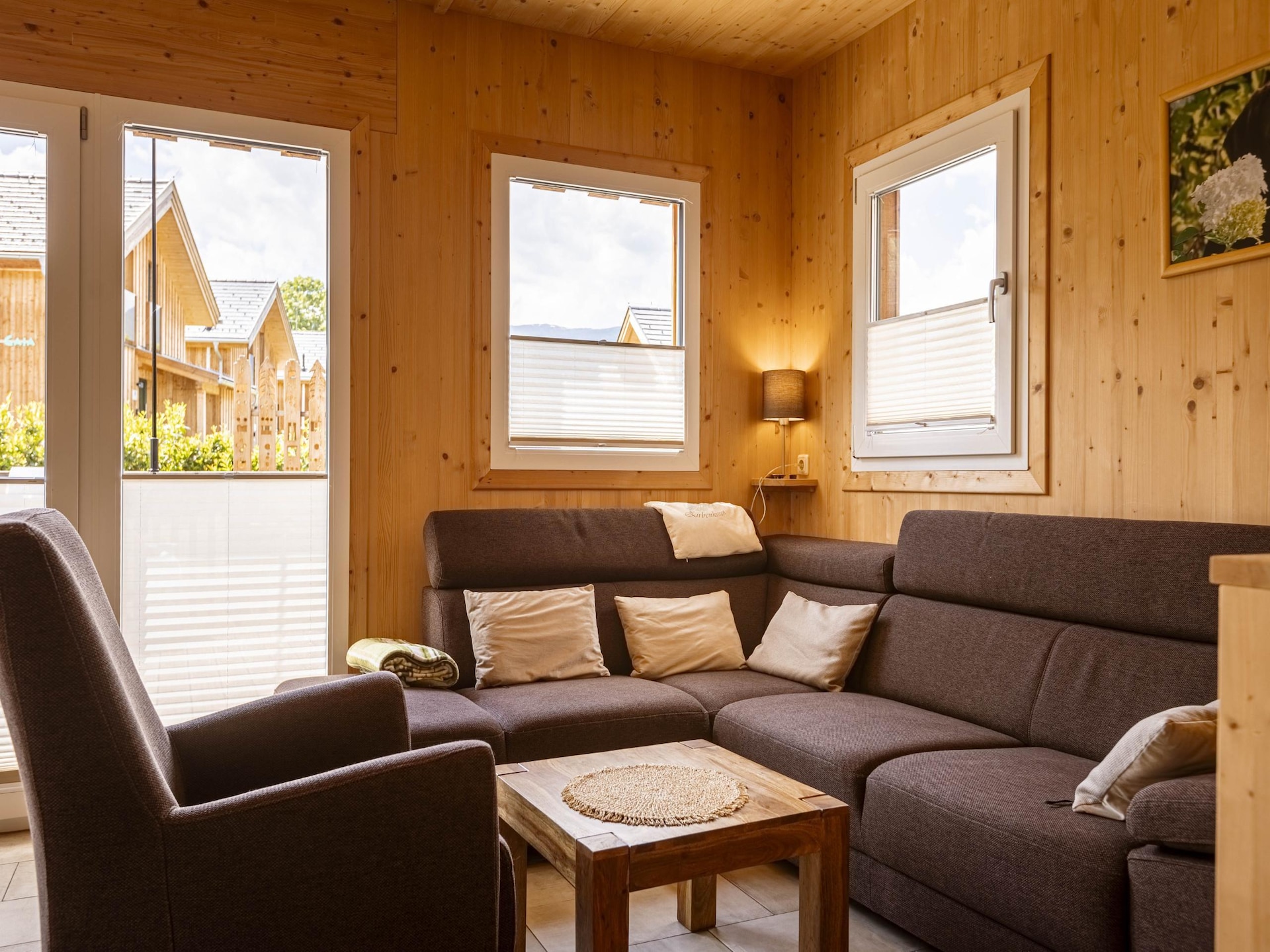 Luxe chalet aan het meer en de piste in Sankt Georgen am Kresichberg · 8 pers. - foto 3