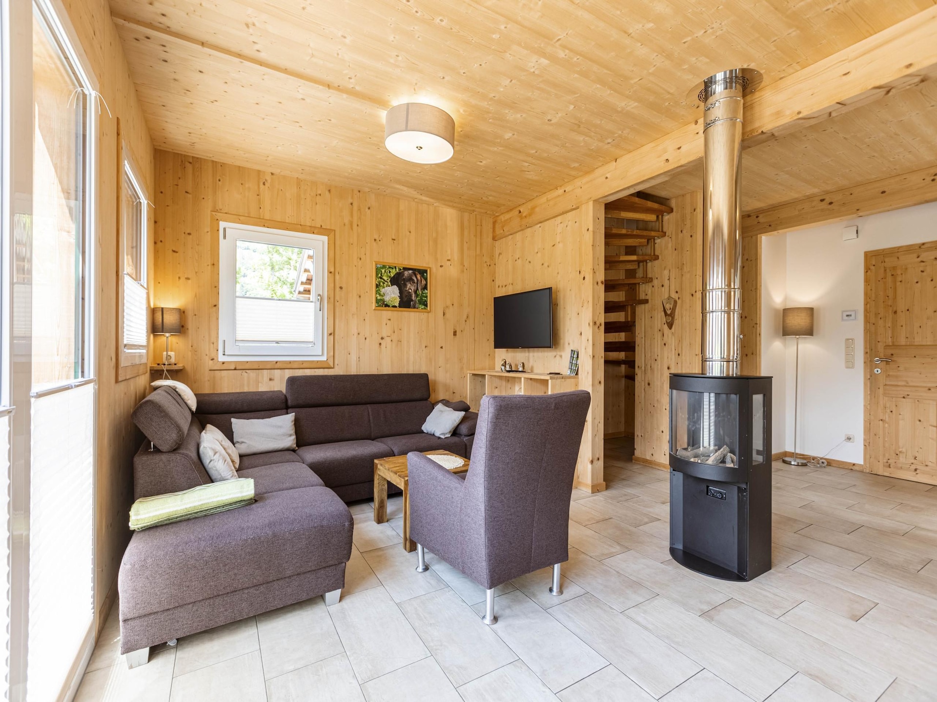 Luxe chalet aan het meer en de piste in Sankt Georgen am Kresichberg · 8 pers. - foto 10
