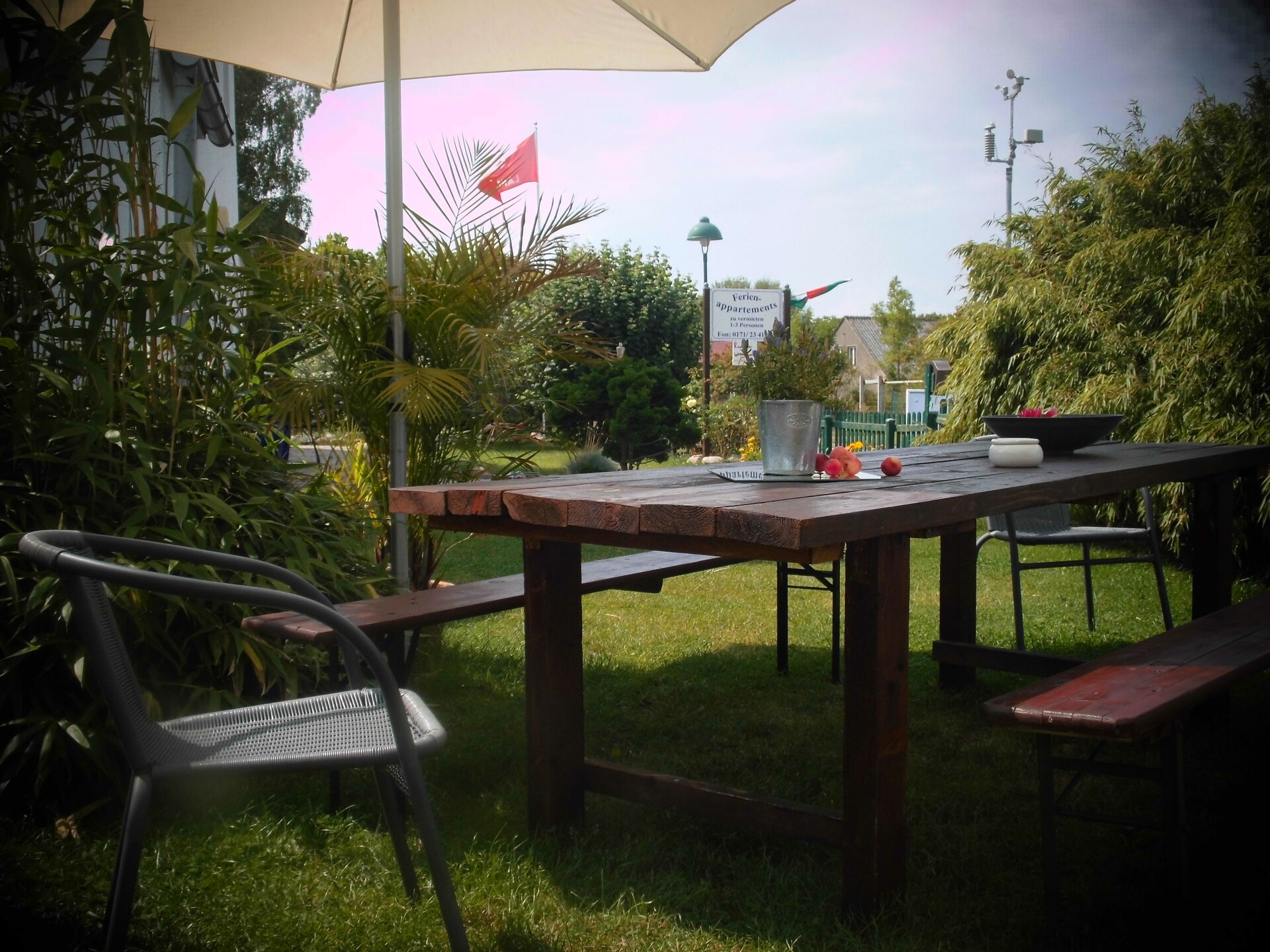 Knus appartement Windspiel in Pepelow, 500m van strand & met tuin - foto 14