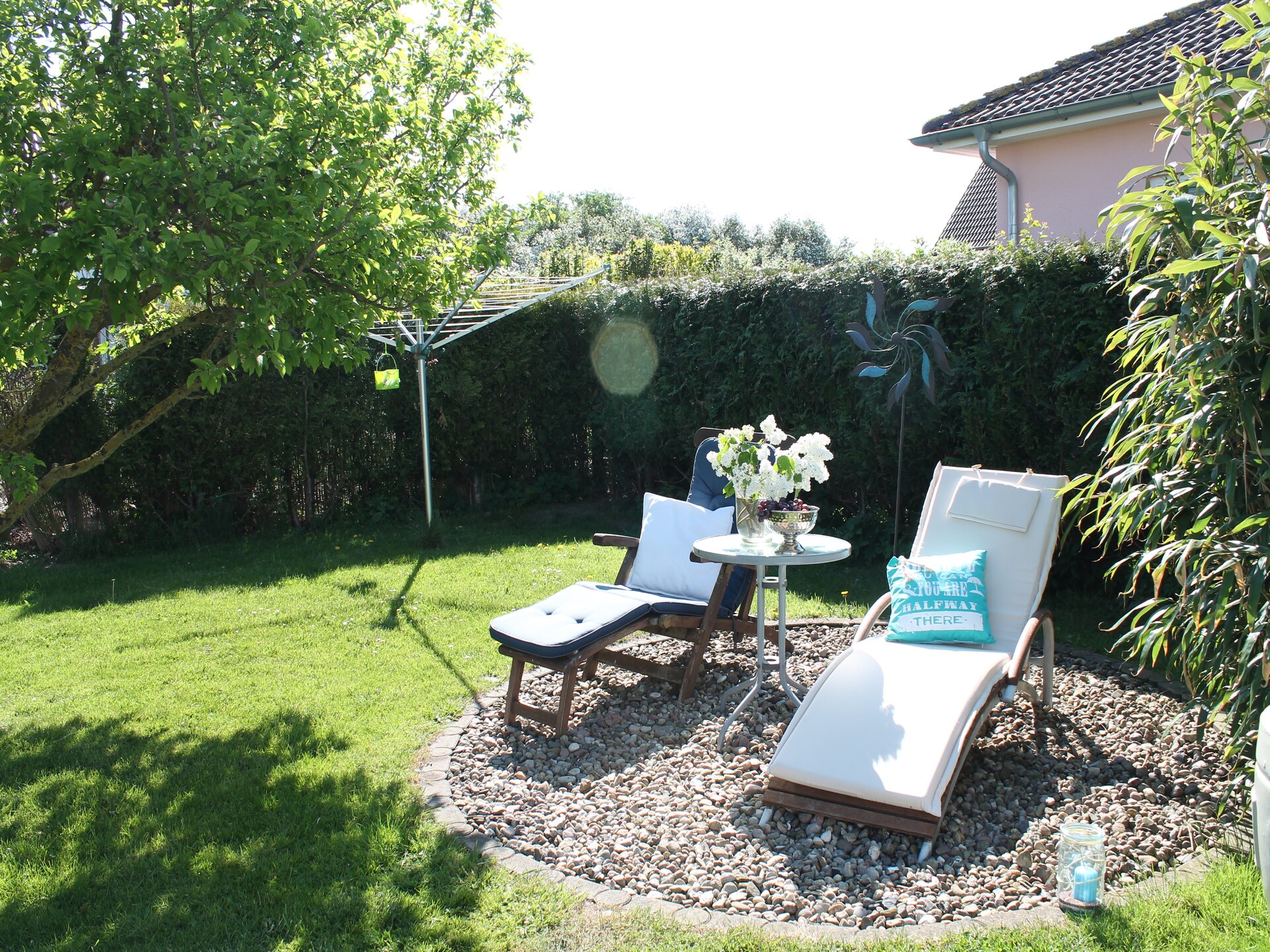 Knus appartement Windspiel in Pepelow, 500m van strand & met tuin - foto 8