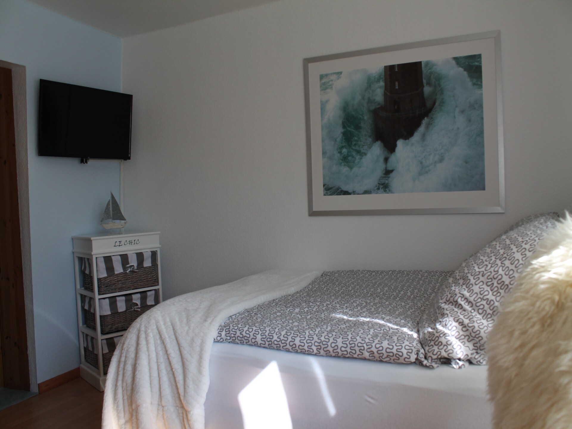 Knus appartement Windspiel in Pepelow, 500m van strand & met tuin - foto 11