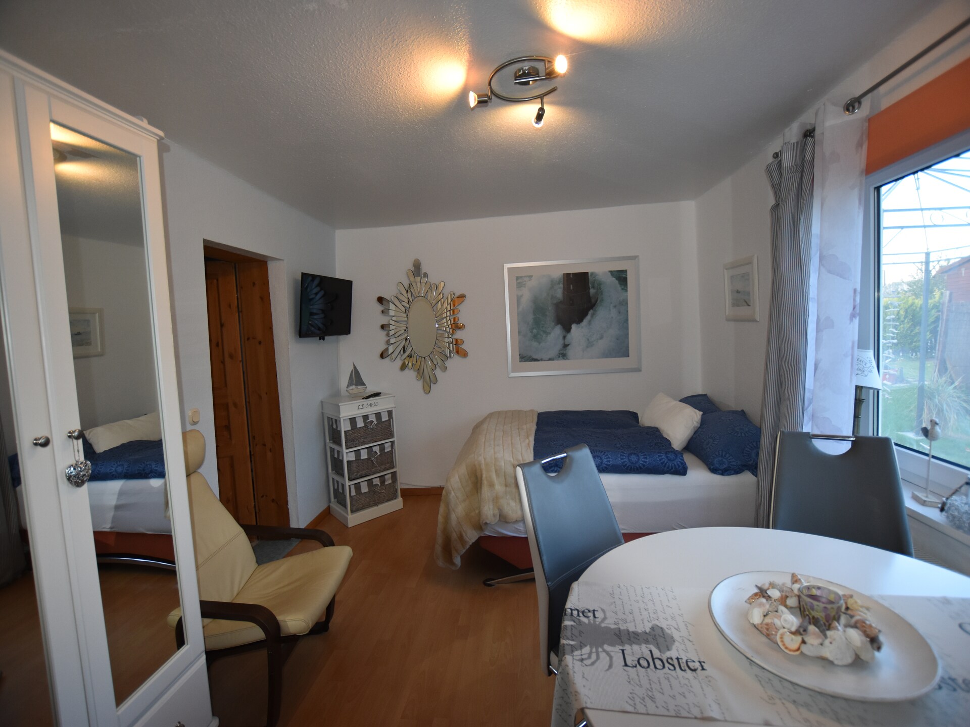 Knus appartement Windspiel in Pepelow, 500m van strand & met tuin - foto 13