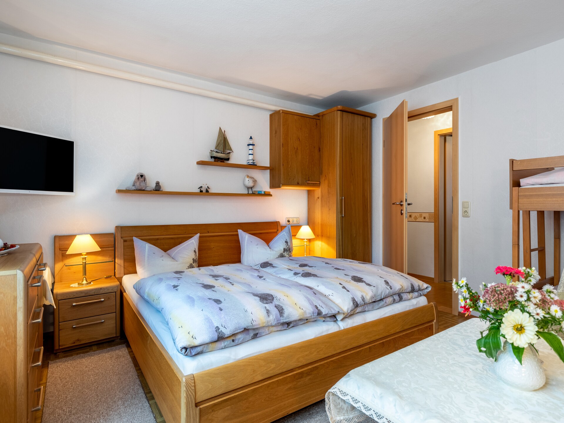 Appartement Wiesenblick: knus verblijf bij bos en Oostzee in Kühlungsborn - foto 16